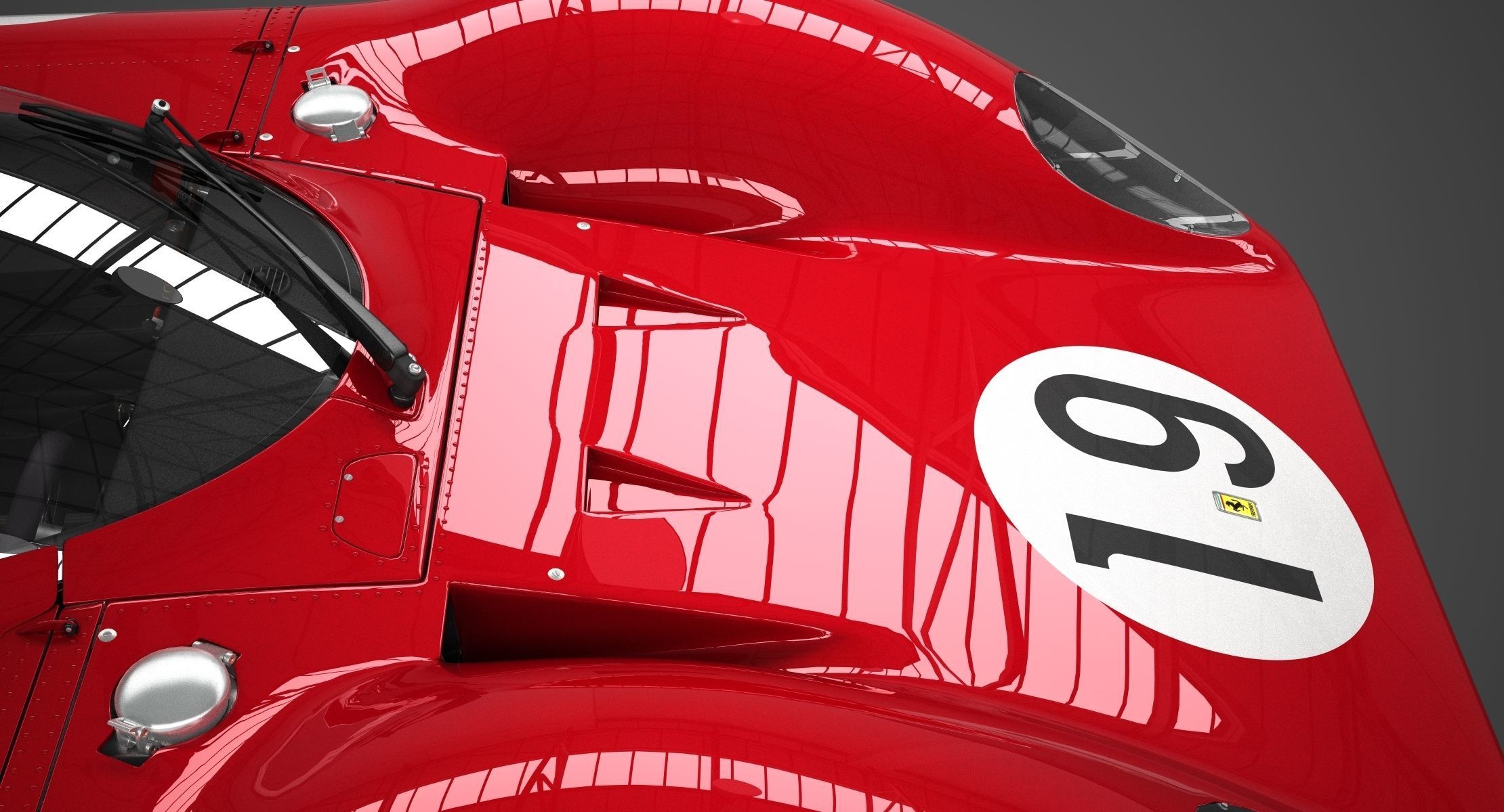 Ferrari 312 P Berlinetta 0868 - Classic 3D model_29