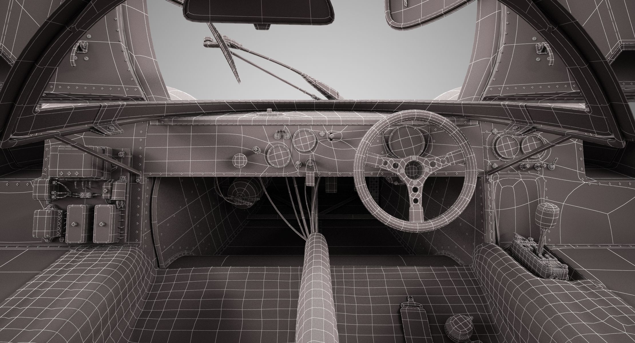 Ferrari 312 P Berlinetta 0868 - Classic 3D model_125