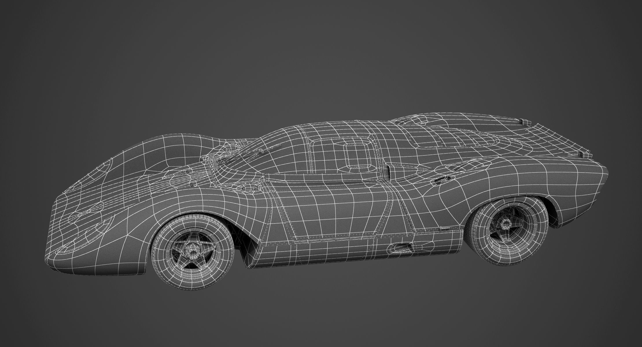 Ferrari 312 P Berlinetta 0868 - Classic 3D model_14