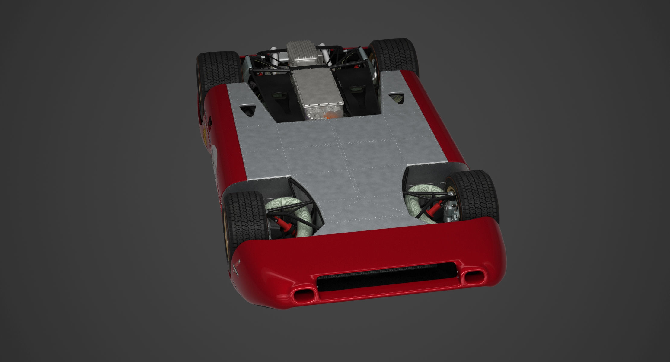 Ferrari 312 P Berlinetta 0868 - Classic 3D model_117