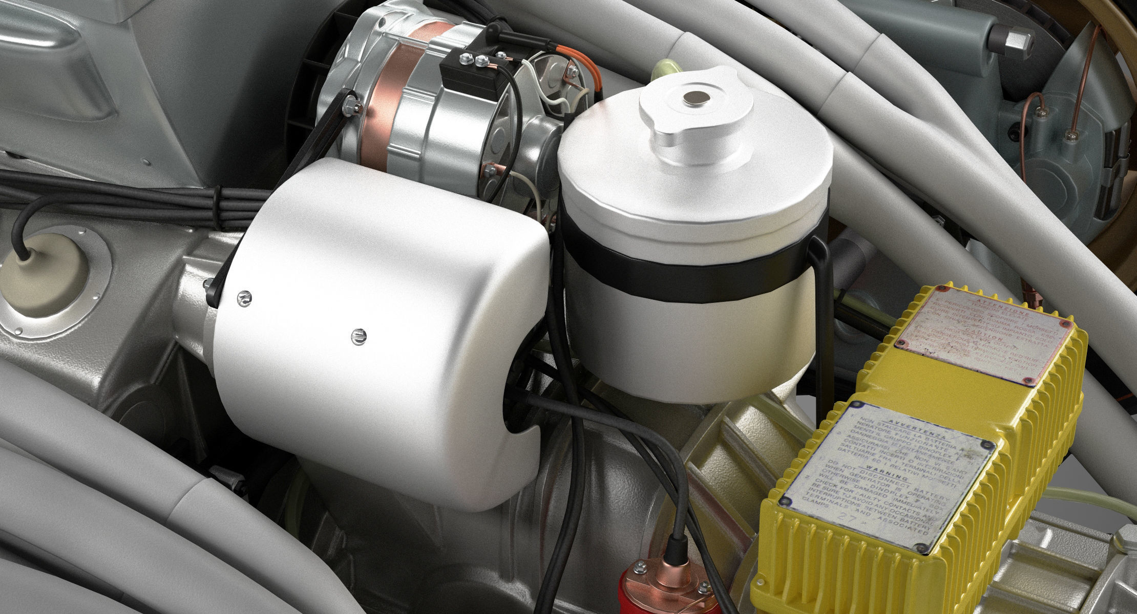 Ferrari 312 P Berlinetta 0868 - Classic 3D model_53