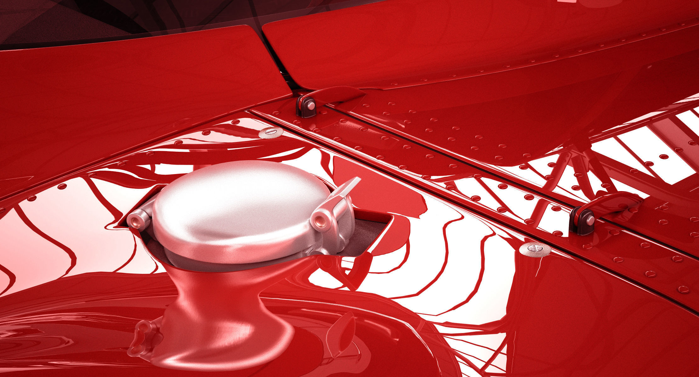 Ferrari 312 P Berlinetta 0868 - Classic 3D model_25