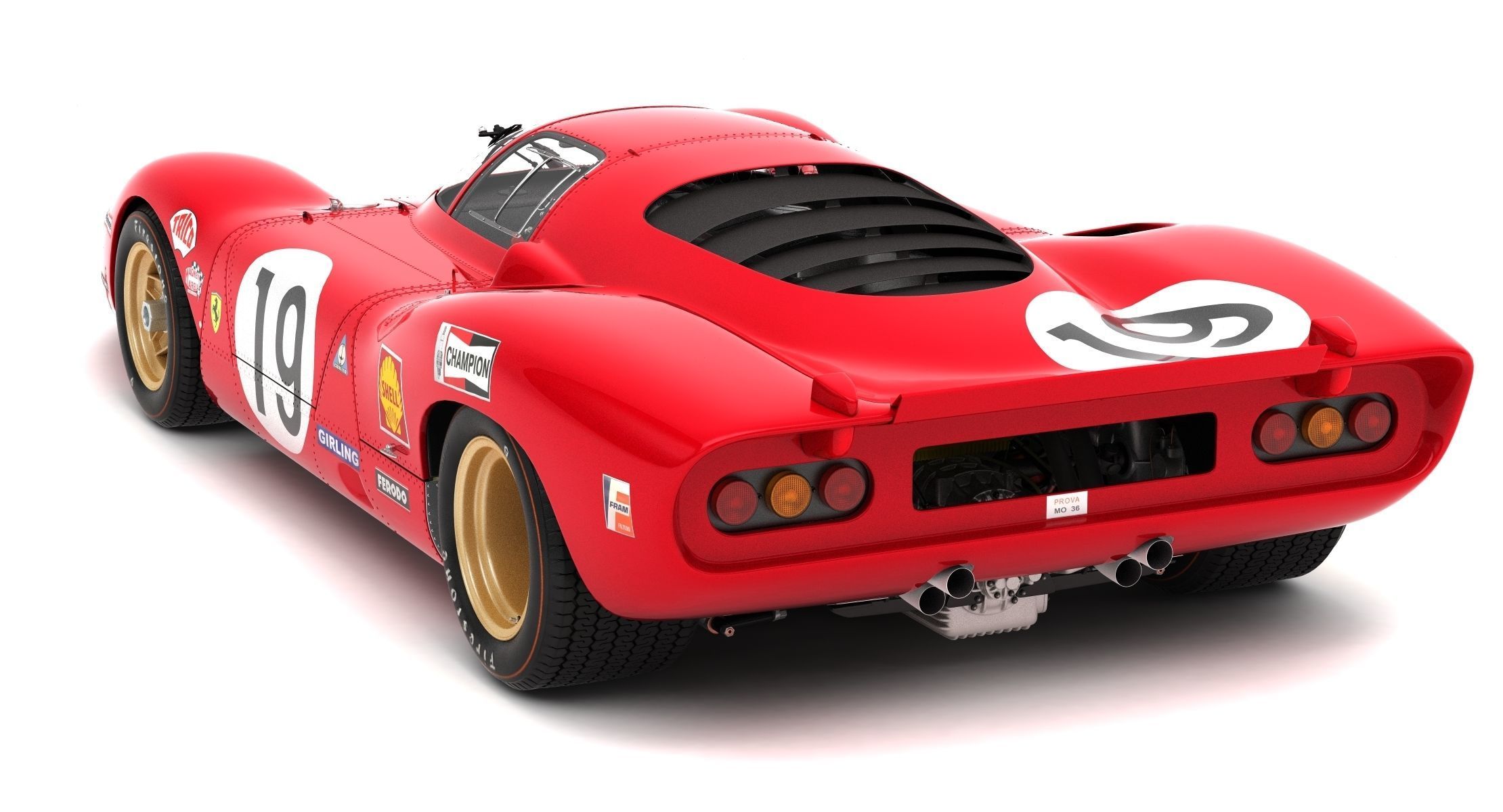 Ferrari 312 P Berlinetta 0868 - Classic 3D model_85