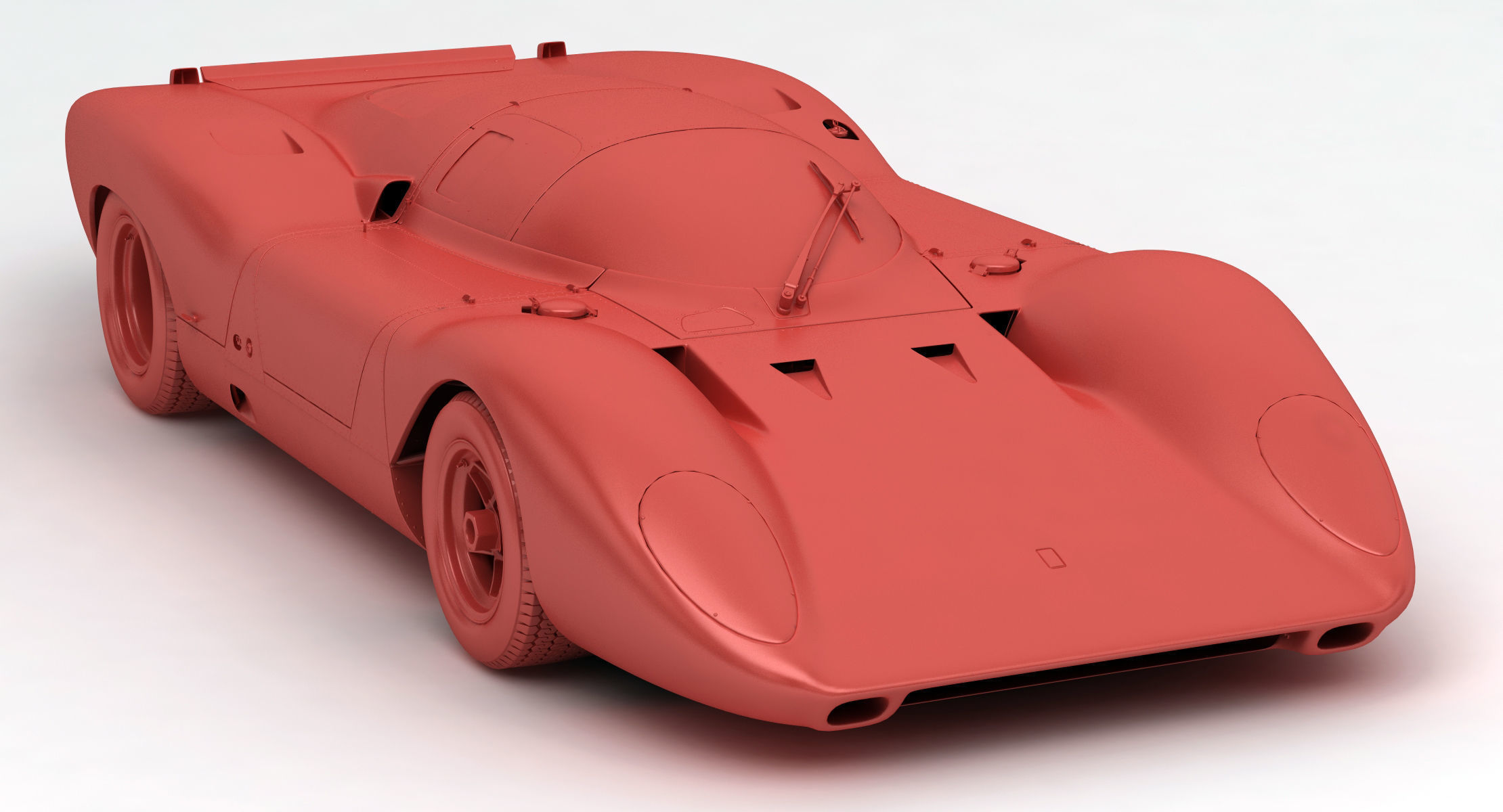 Ferrari 312 P Berlinetta 0868 - Classic 3D model_89