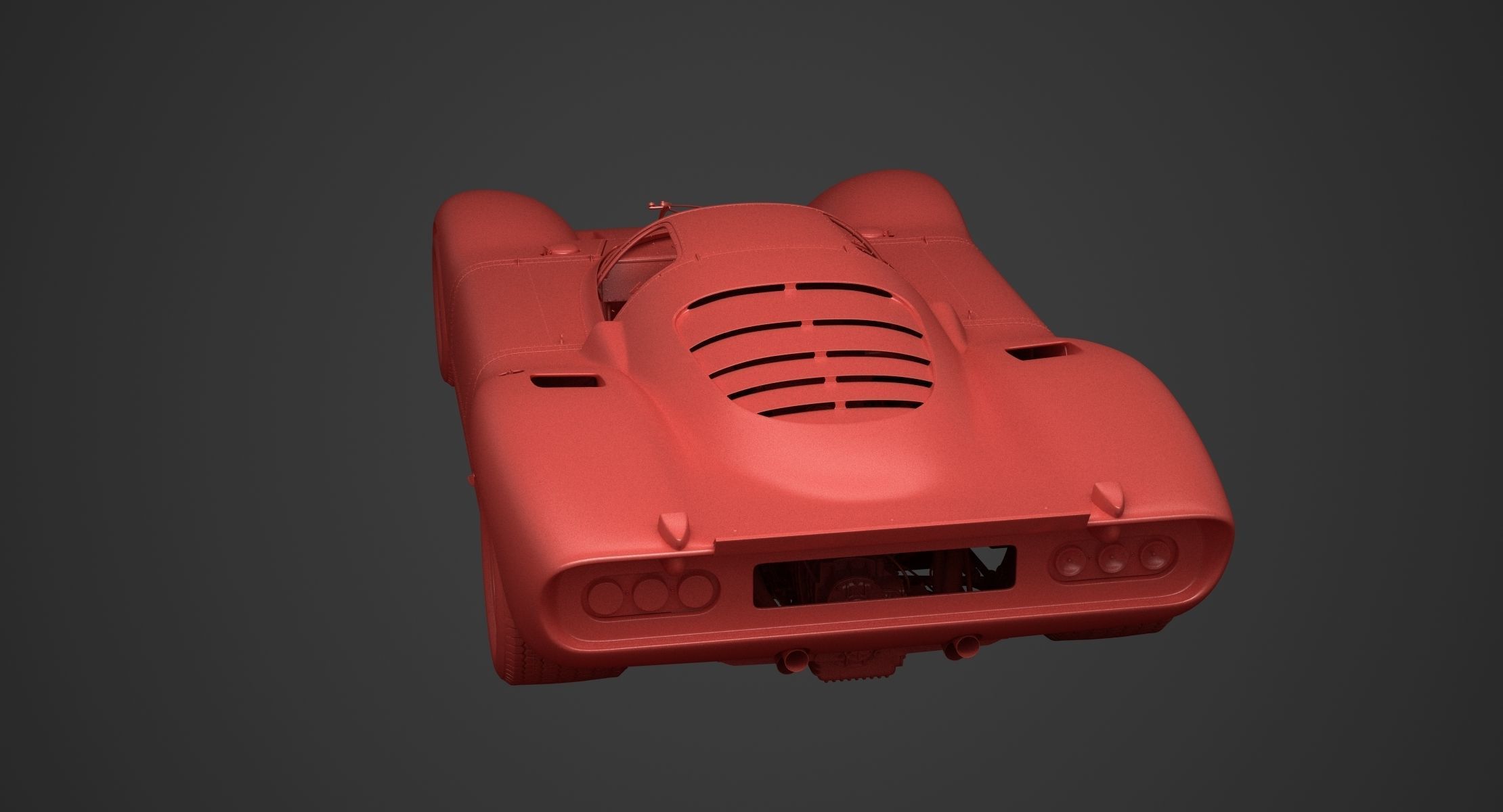 Ferrari 312 P Berlinetta 0868 - Classic 3D model_99
