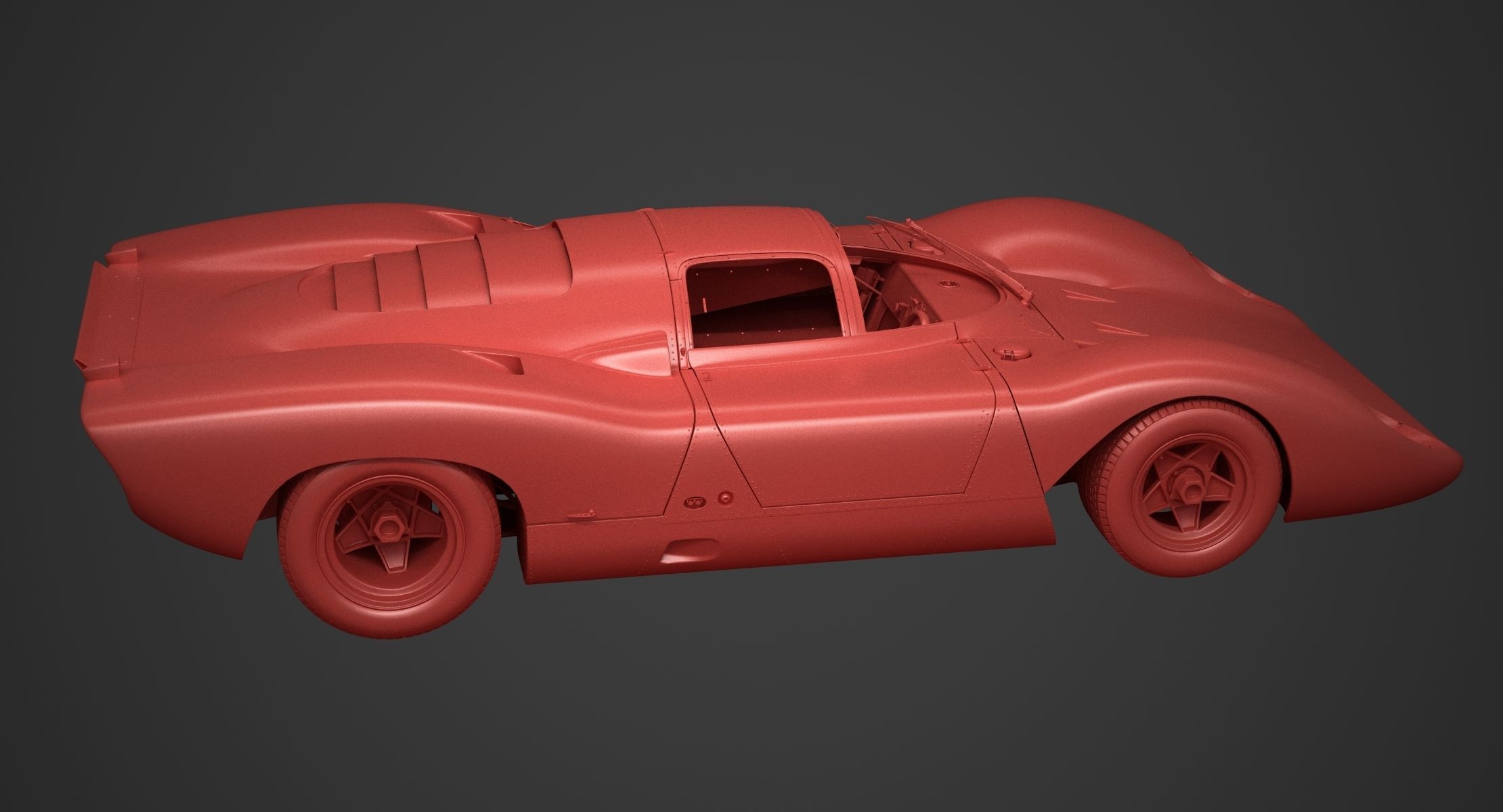 Ferrari 312 P Berlinetta 0868 - Classic 3D model_98