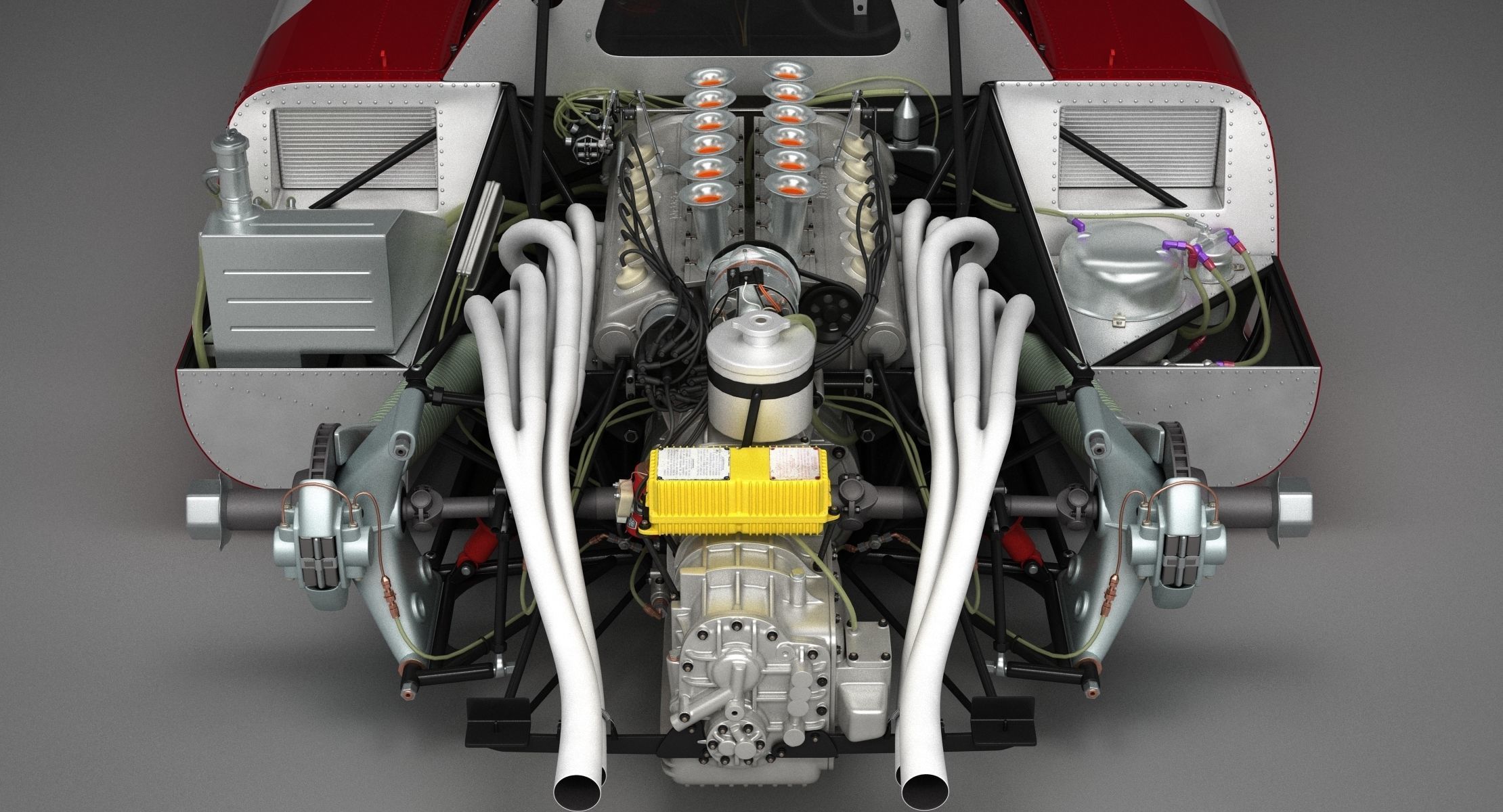 Ferrari 312 P Berlinetta 0868 - Classic 3D model_133