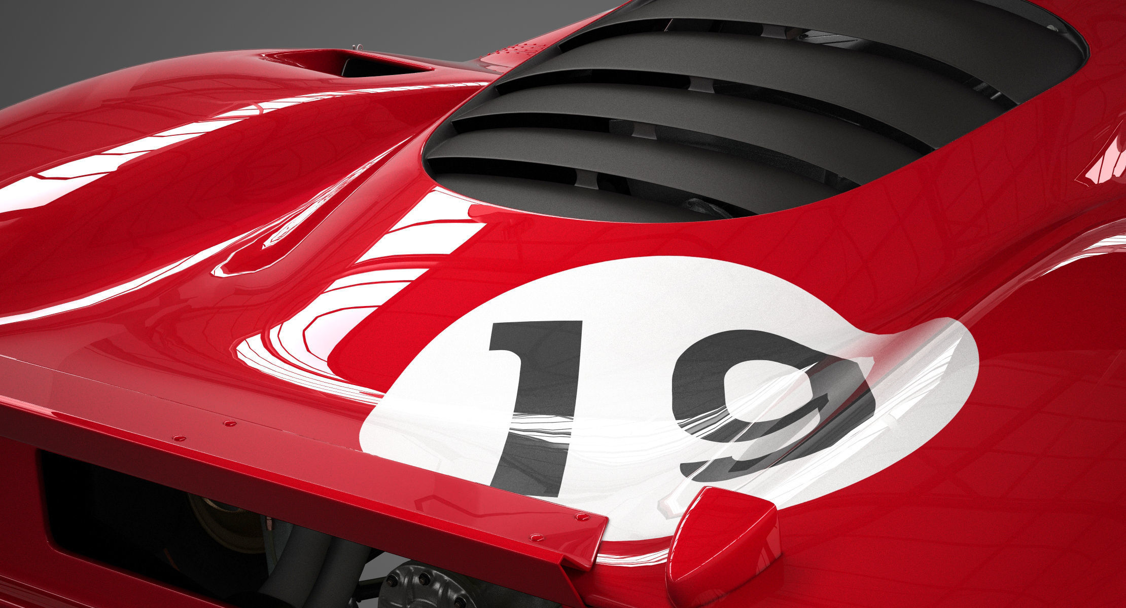 Ferrari 312 P Berlinetta 0868 - Classic 3D model_23