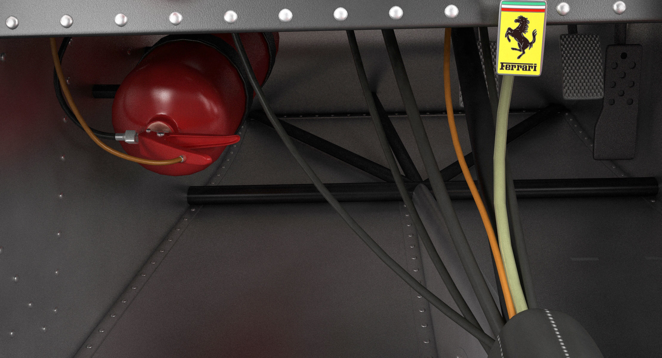 Ferrari 312 P Berlinetta 0868 - Classic 3D model_79