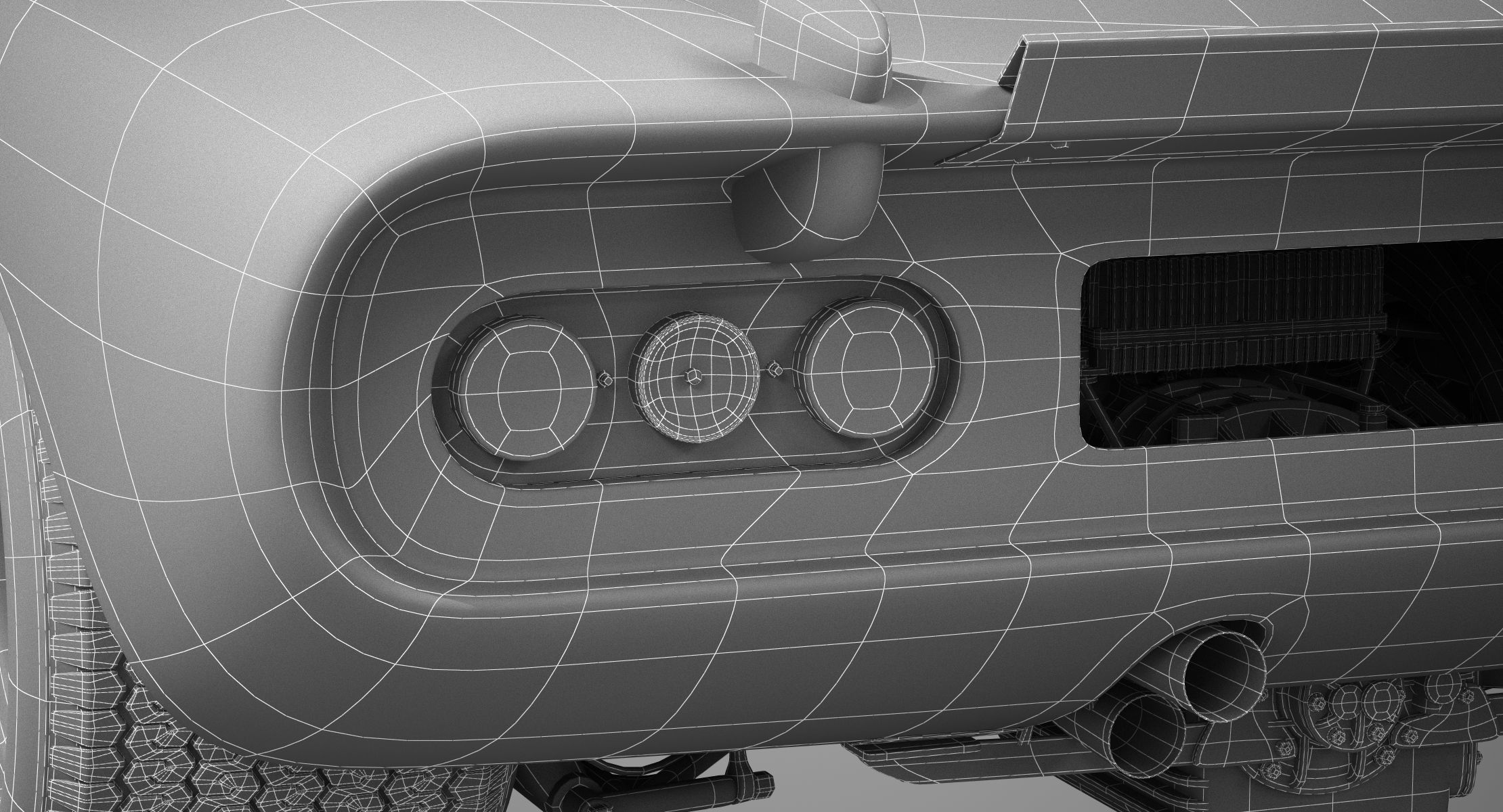 Ferrari 312 P Berlinetta 0868 - Classic 3D model_22