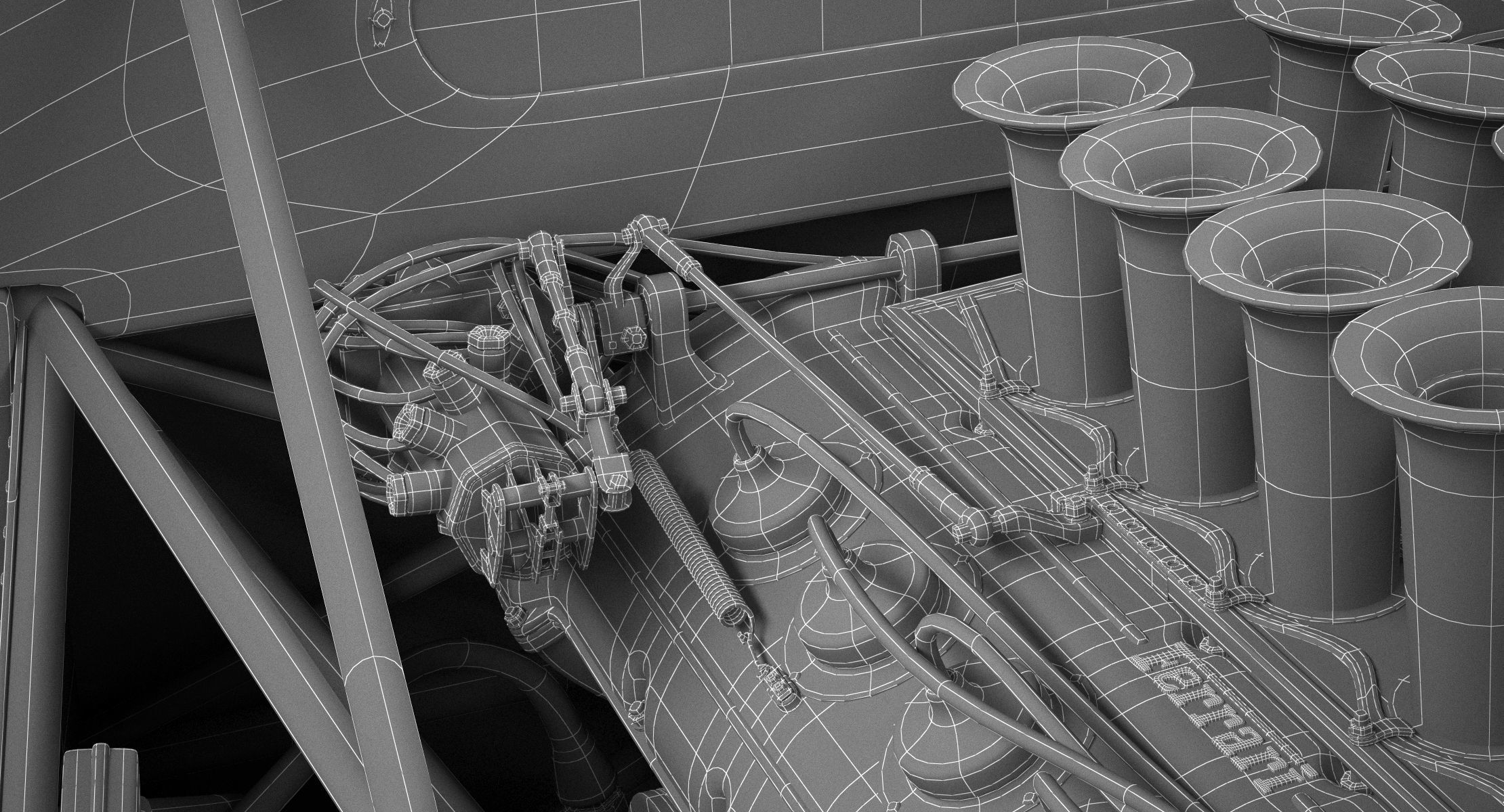 Ferrari 312 P Berlinetta 0868 - Classic 3D model_52
