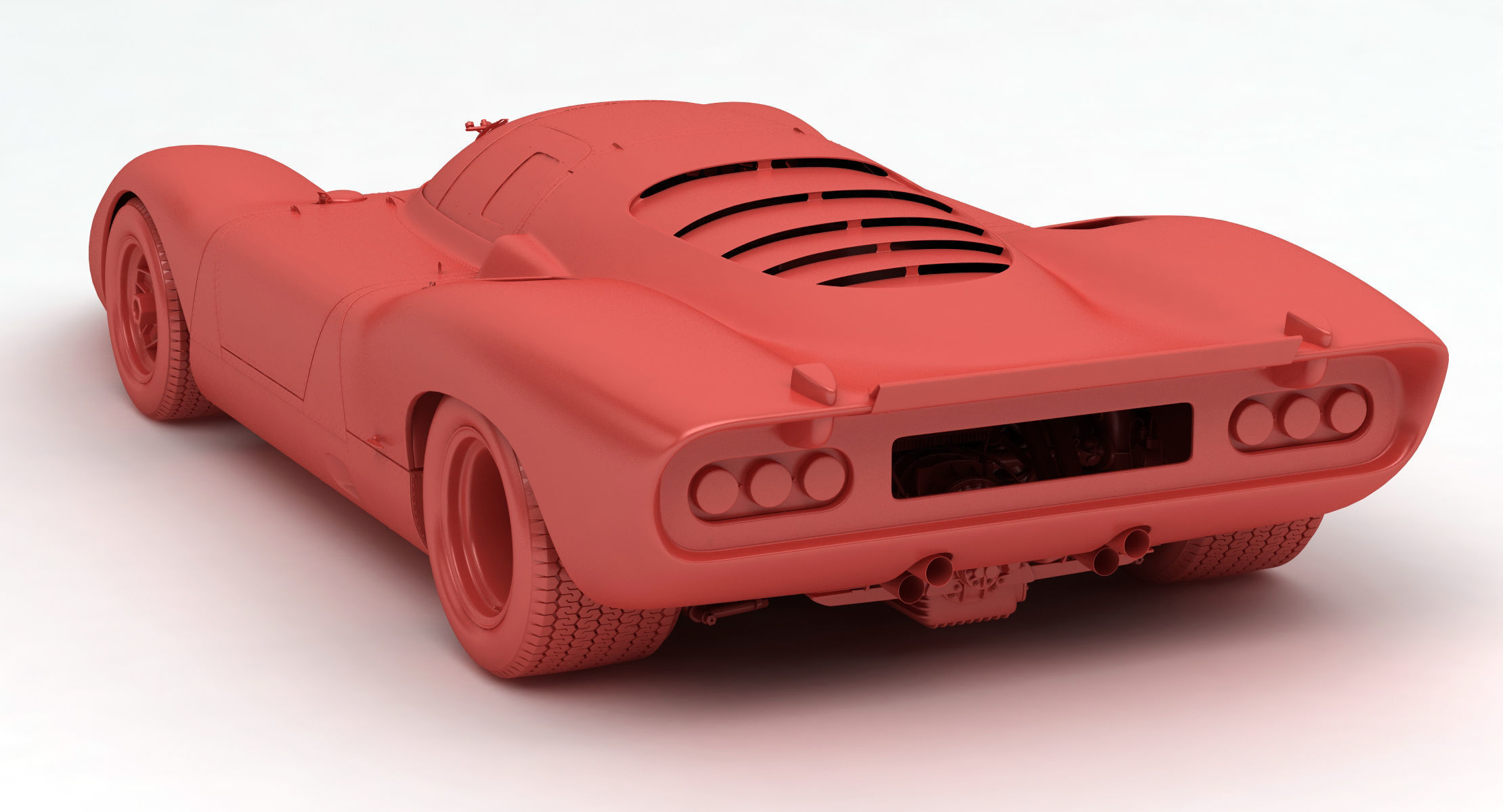 Ferrari 312 P Berlinetta 0868 - Classic 3D model_90