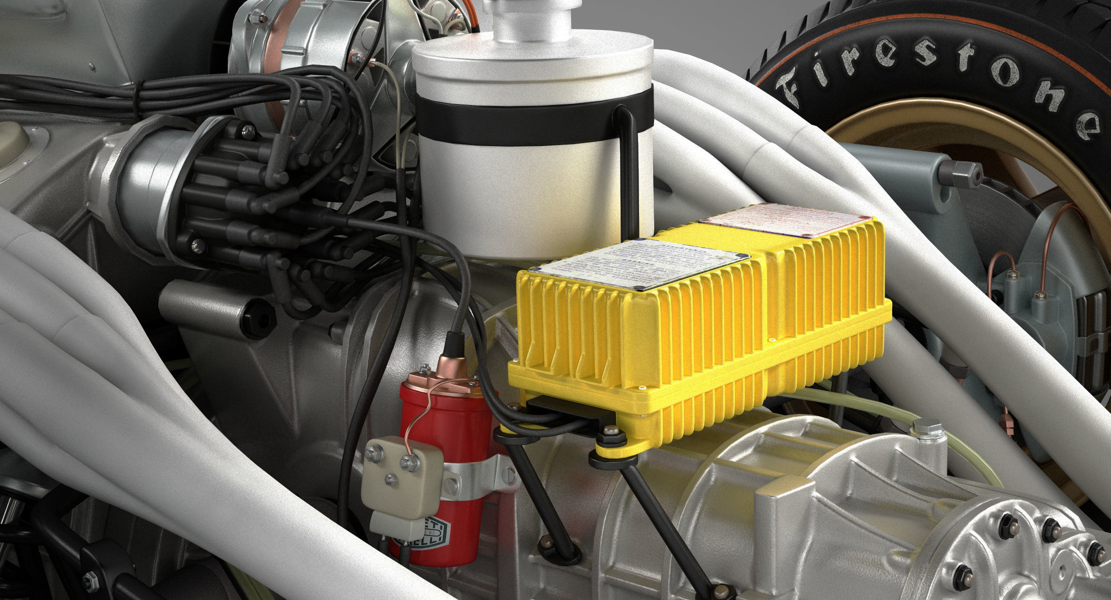 Ferrari 312 P Berlinetta 0868 - Classic 3D model_55