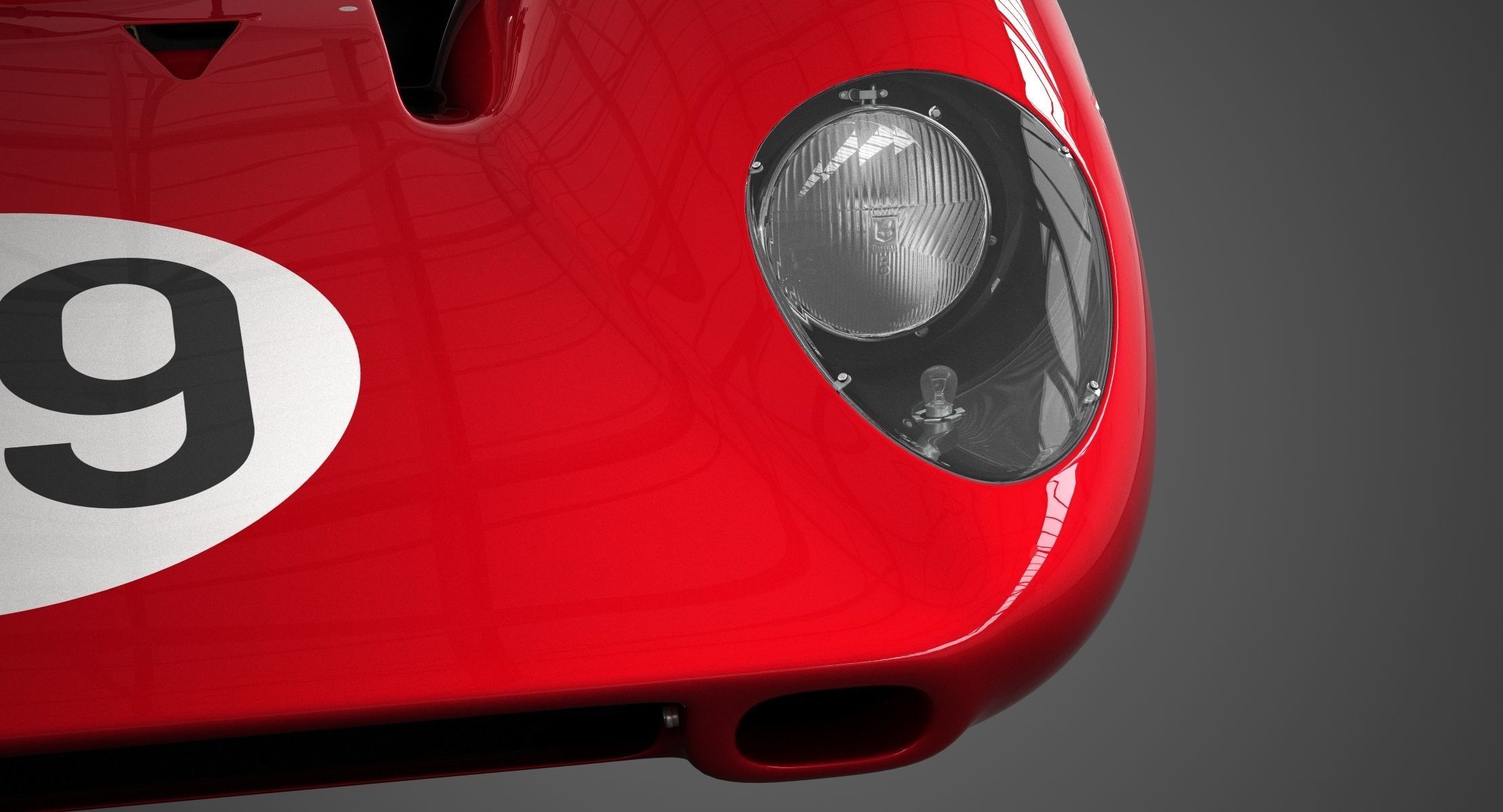 Ferrari 312 P Berlinetta 0868 - Classic 3D model_17
