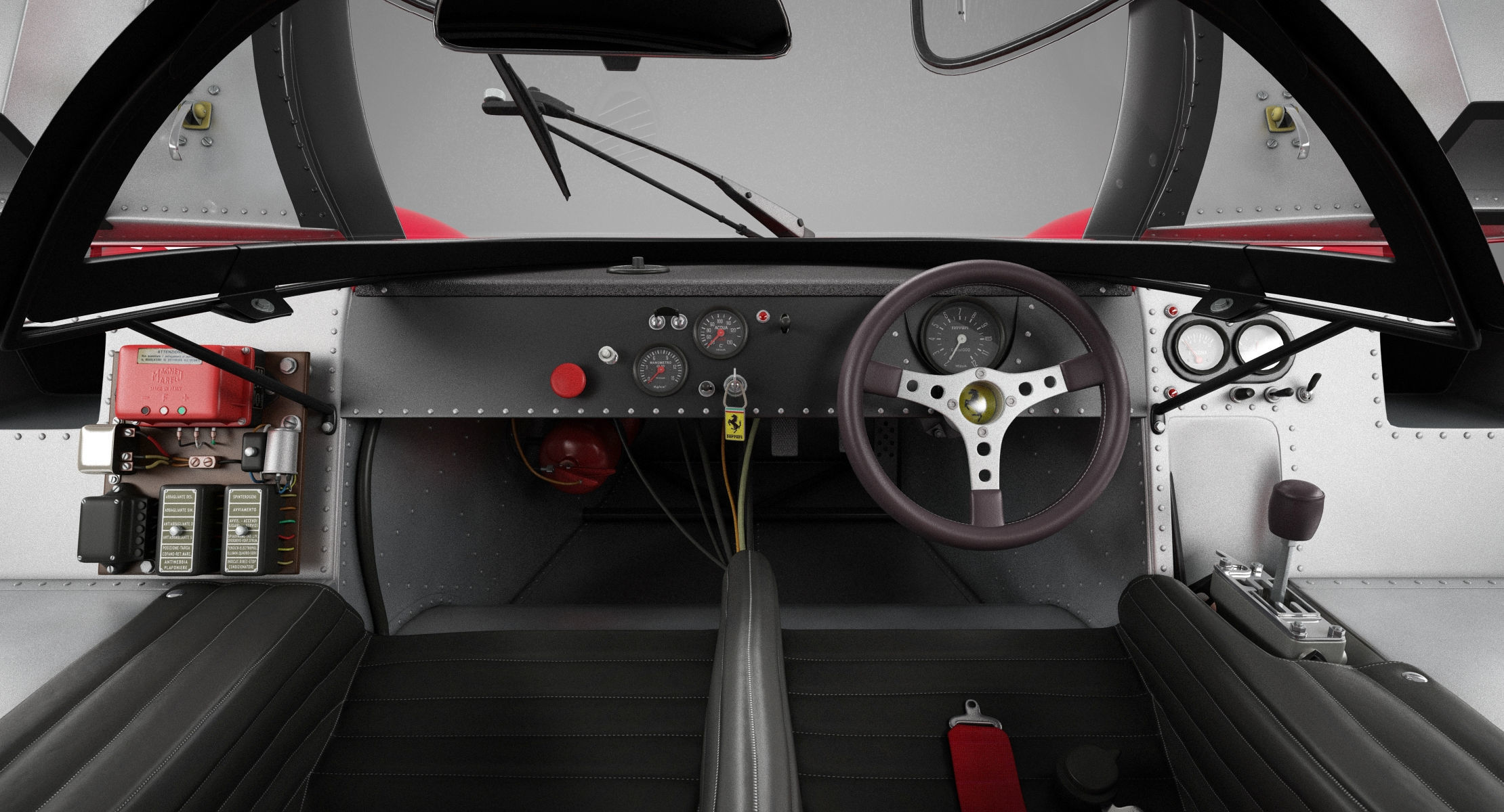 Ferrari 312 P Berlinetta 0868 - Classic 3D model_121