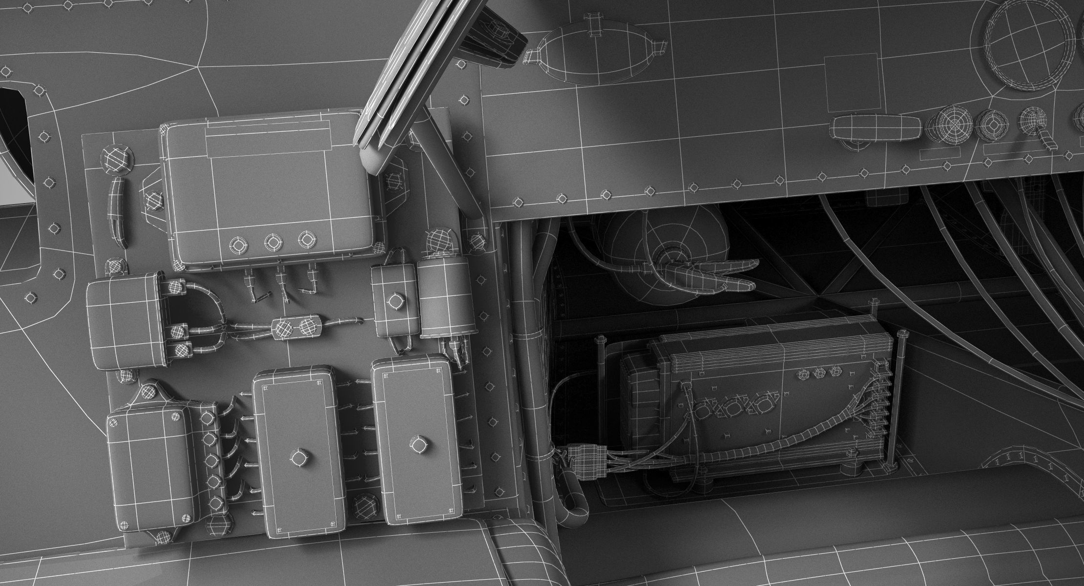 Ferrari 312 P Berlinetta 0868 - Modern 3D model_75