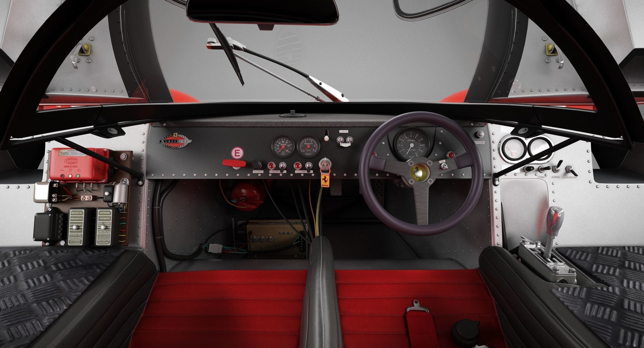 Ferrari 312 P Berlinetta 0868 - Modern 3D model_122
