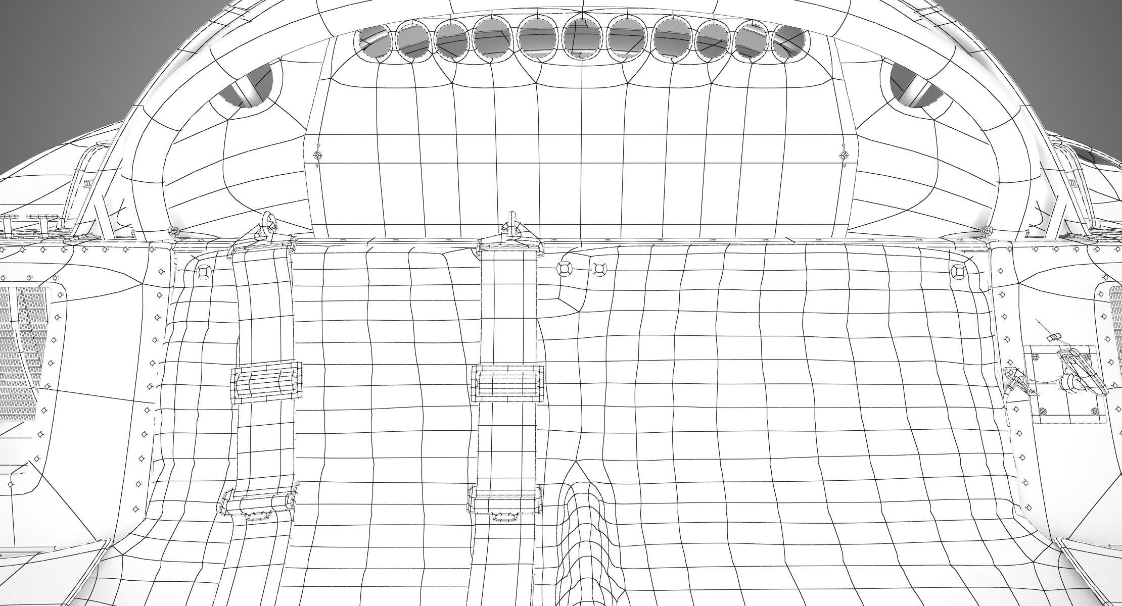 Ferrari 312 P Berlinetta 0868 - Modern 3D model_132