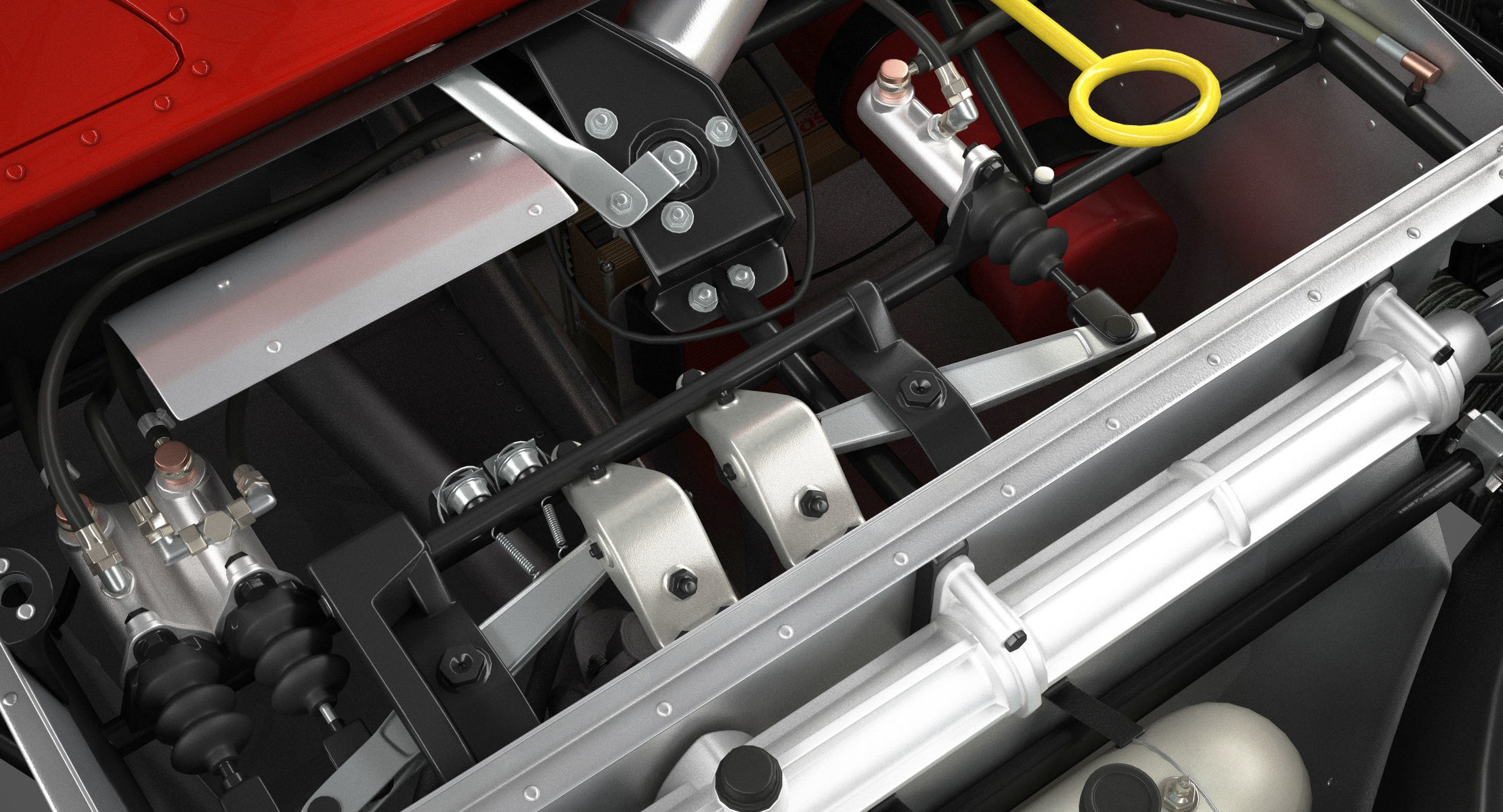 Ferrari 312 P Berlinetta 0868 - Modern 3D model_31