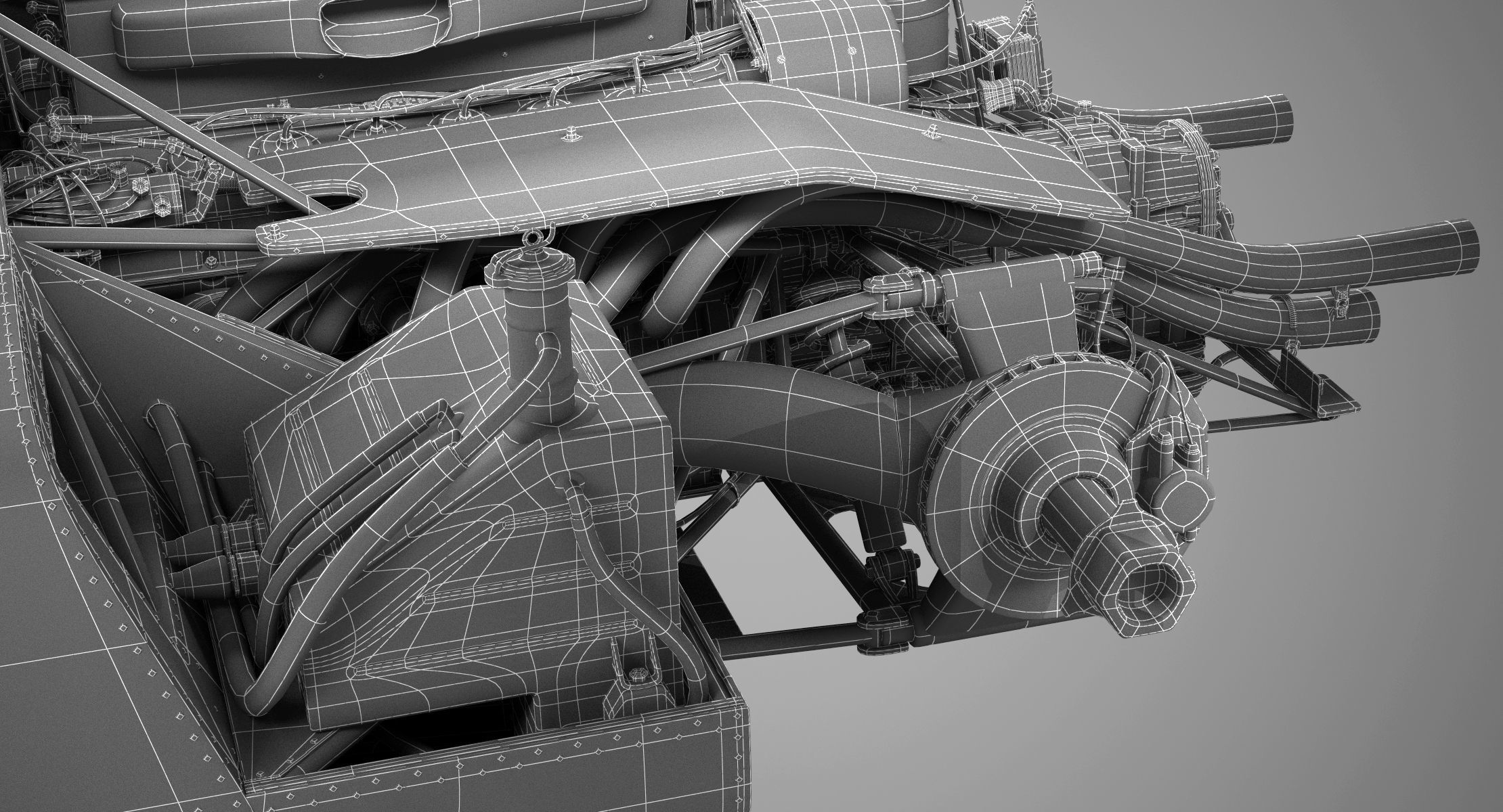 Ferrari 312 P Berlinetta 0868 - Modern 3D model_41