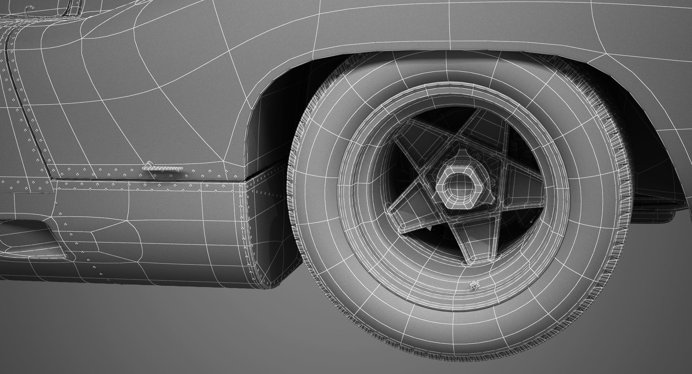 Ferrari 312 P Berlinetta 0868 - Modern 3D model_37