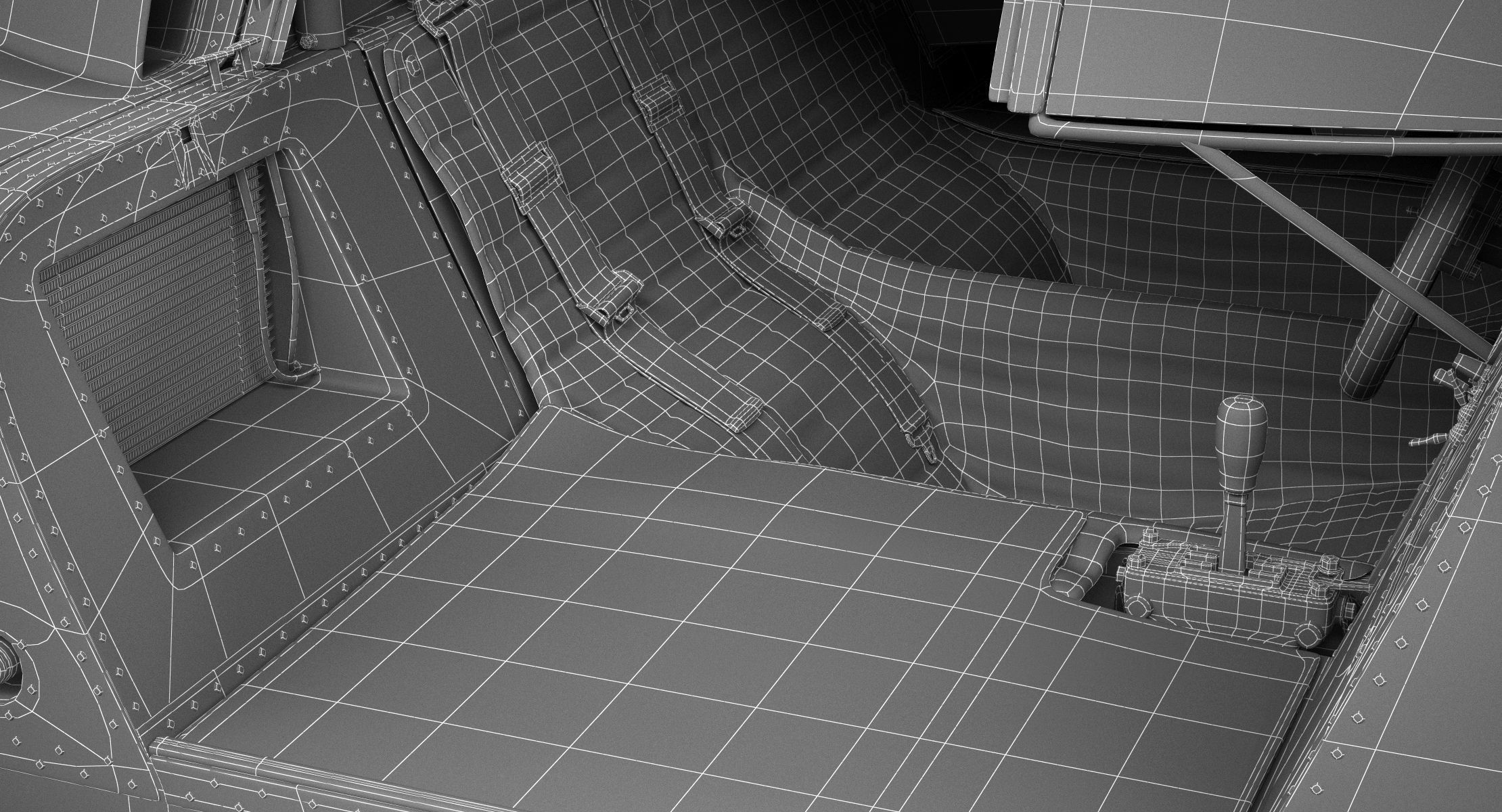 Ferrari 312 P Berlinetta 0868 - Modern 3D model_65