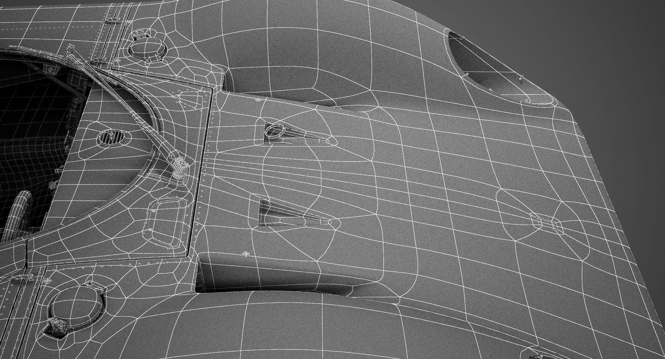 Ferrari 312 P Berlinetta 0868 - Modern 3D model_28