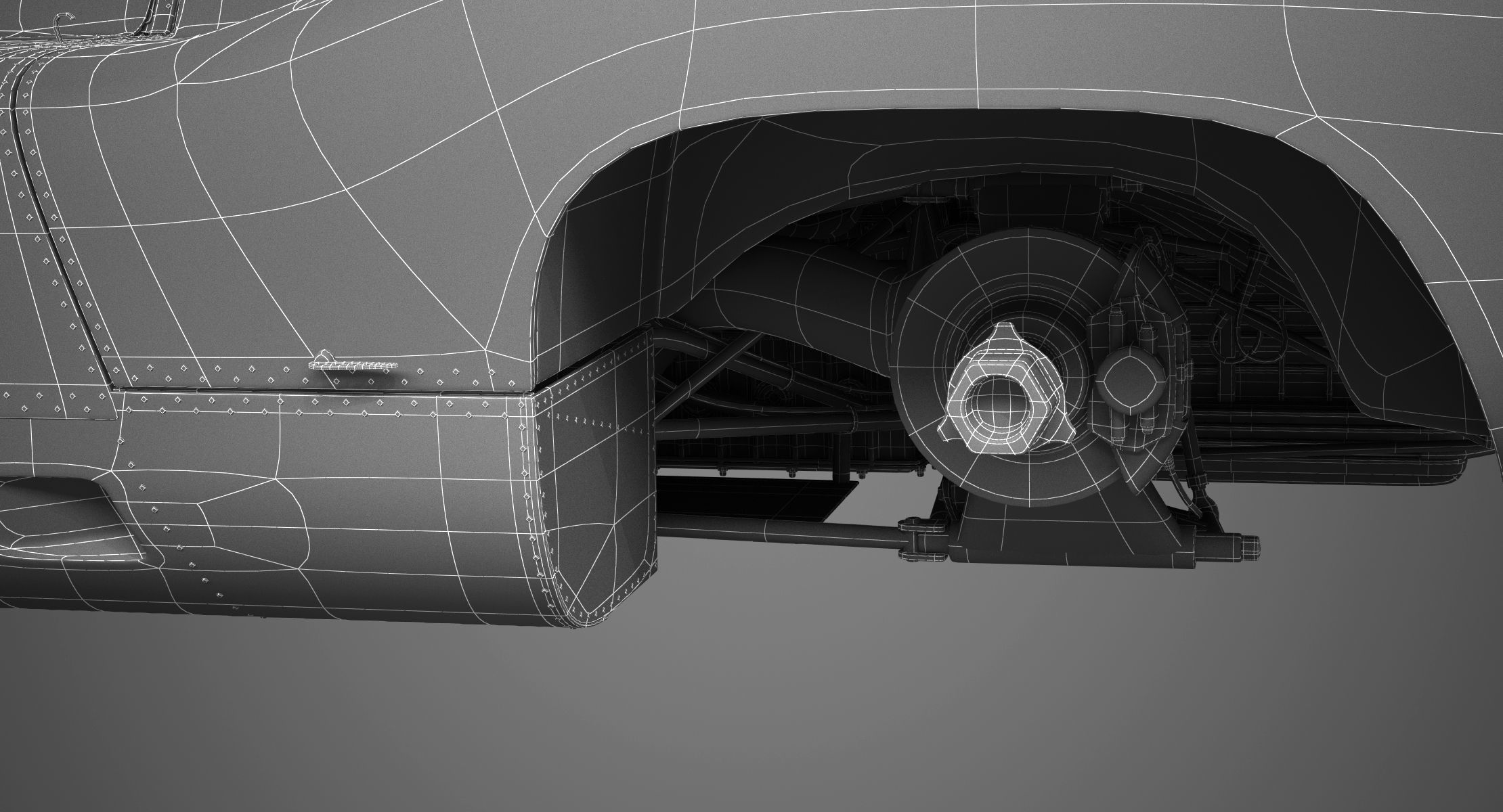 Ferrari 312 P Berlinetta 0868 - Modern 3D model_39