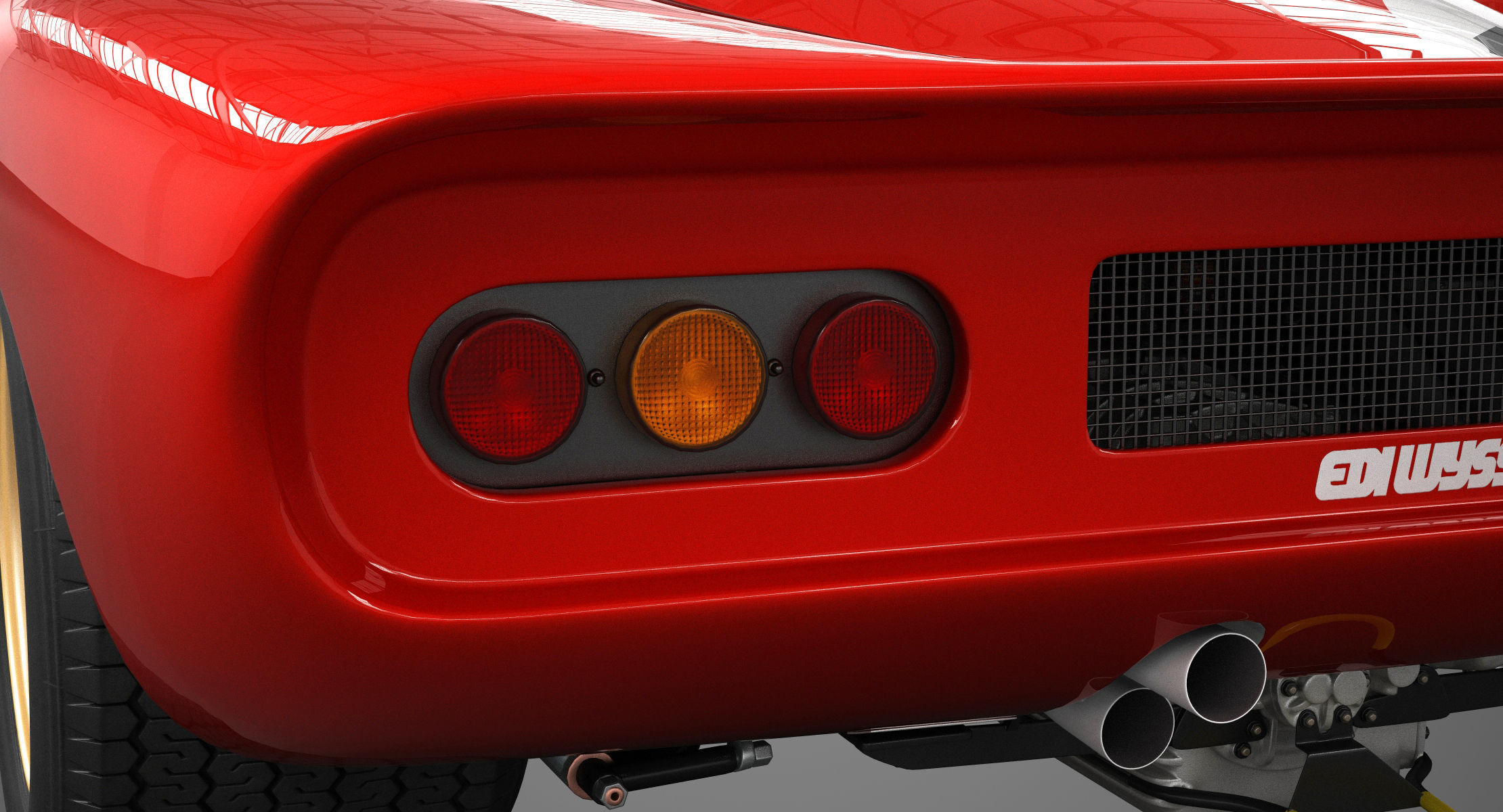 Ferrari 312 P Berlinetta 0868 - Modern 3D model_21