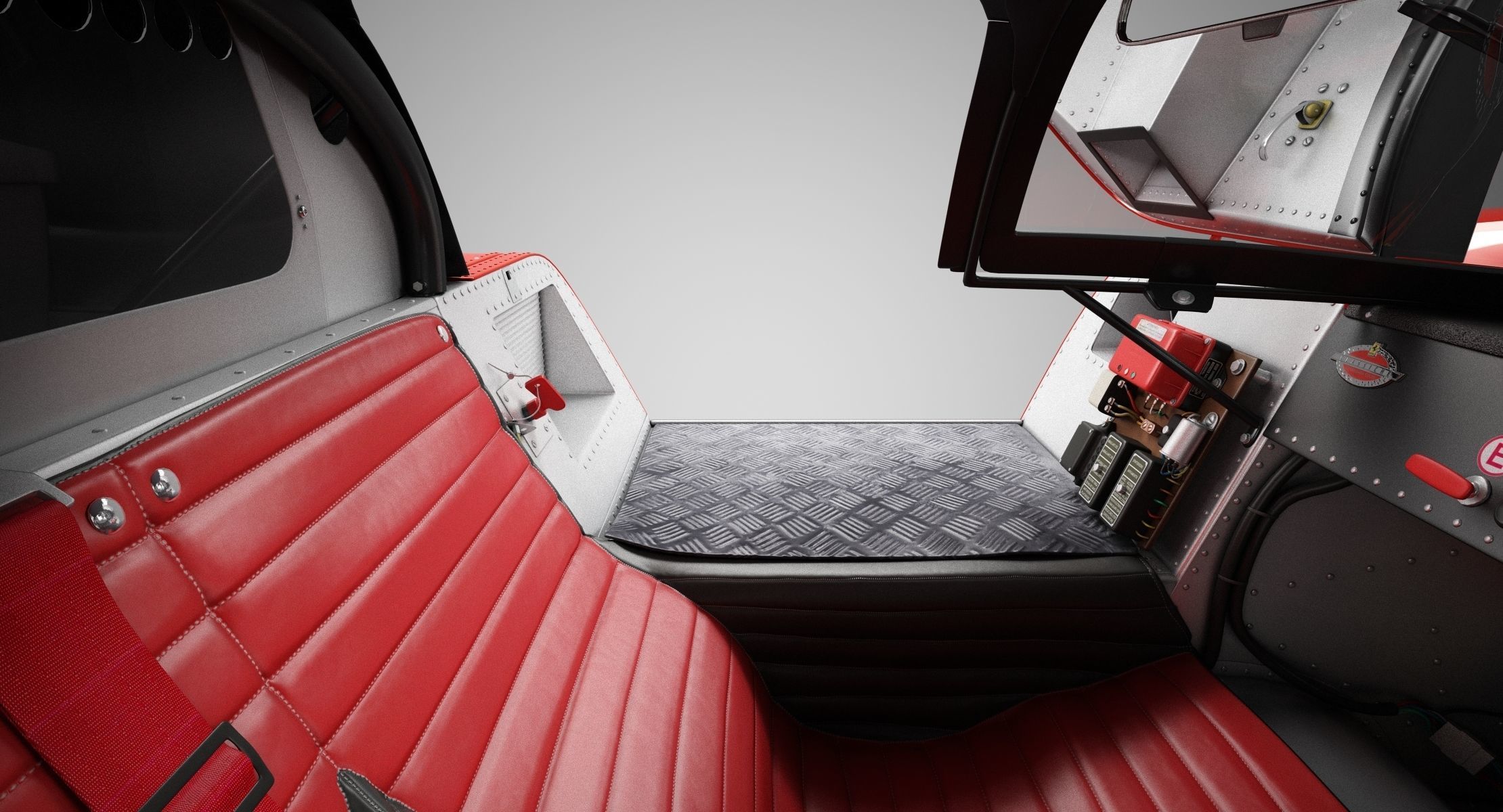 Ferrari 312 P Berlinetta 0868 - Modern 3D model_125
