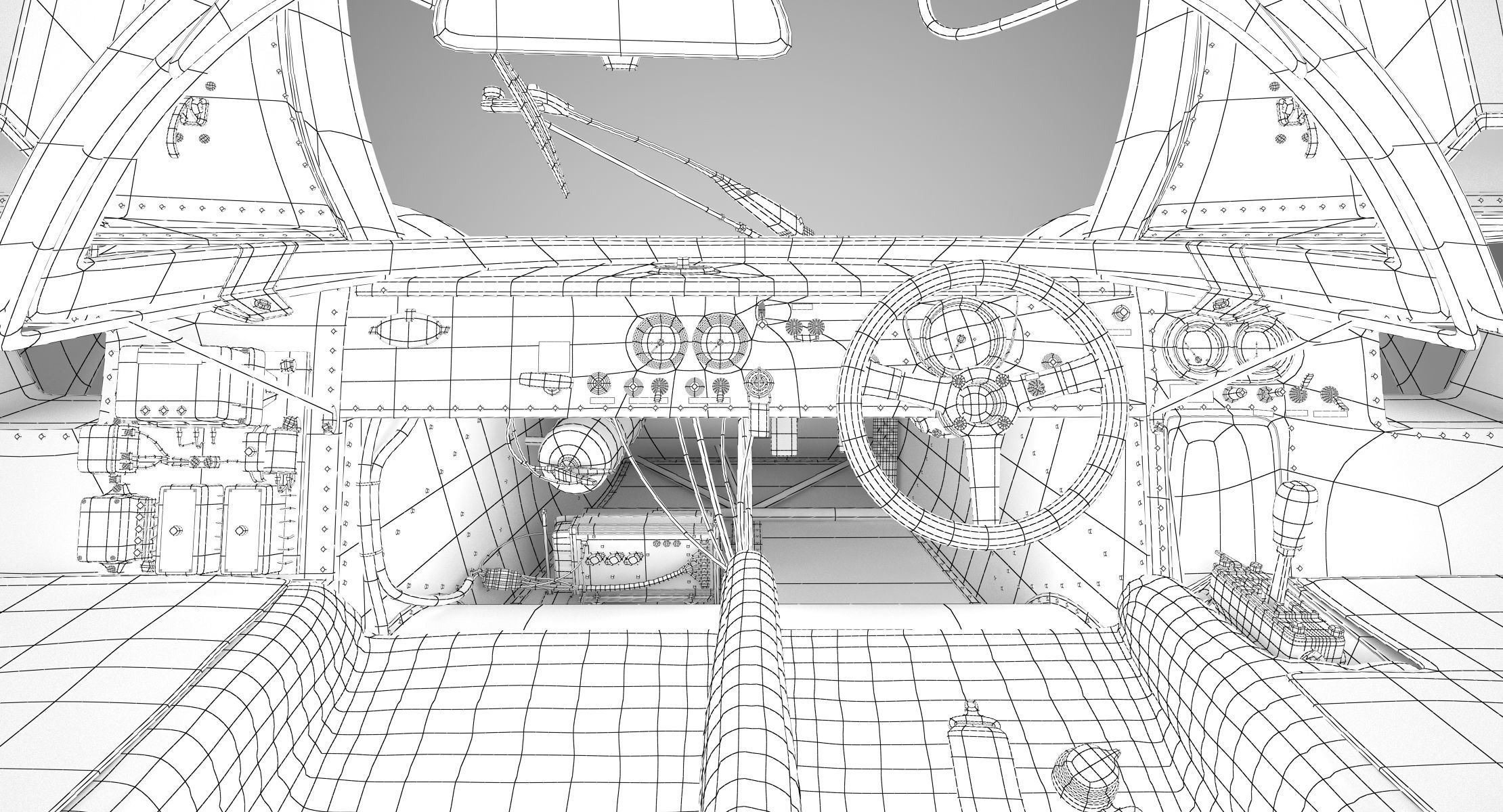 Ferrari 312 P Berlinetta 0868 - Modern 3D model_130