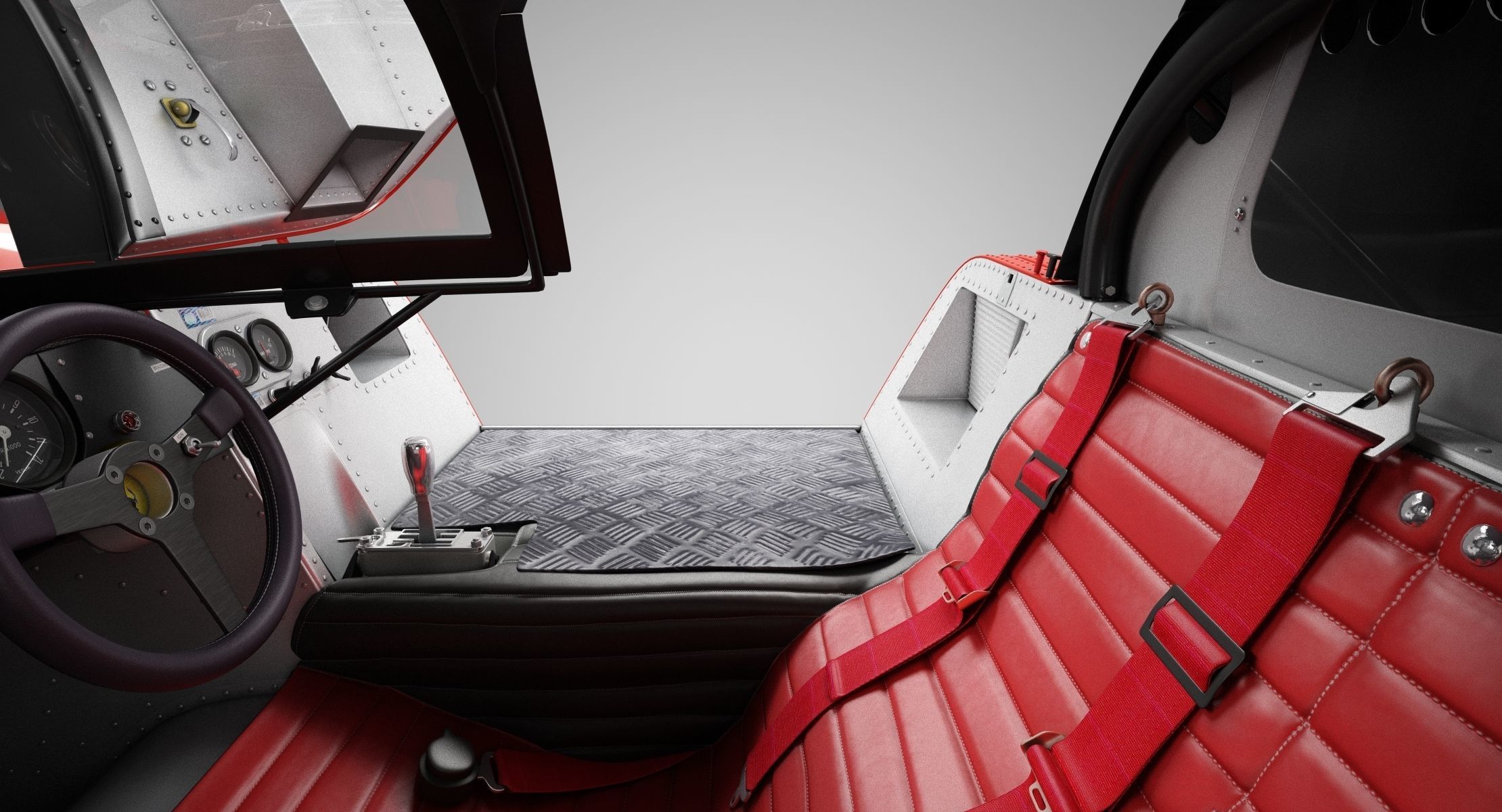 Ferrari 312 P Berlinetta 0868 - Modern 3D model_123