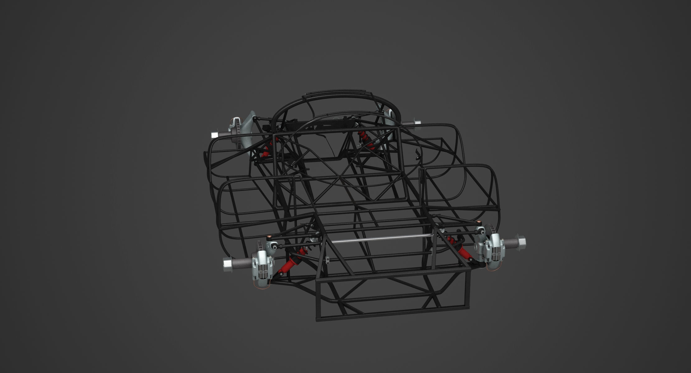 Ferrari 312 P Berlinetta 0868 - Modern 3D model_114