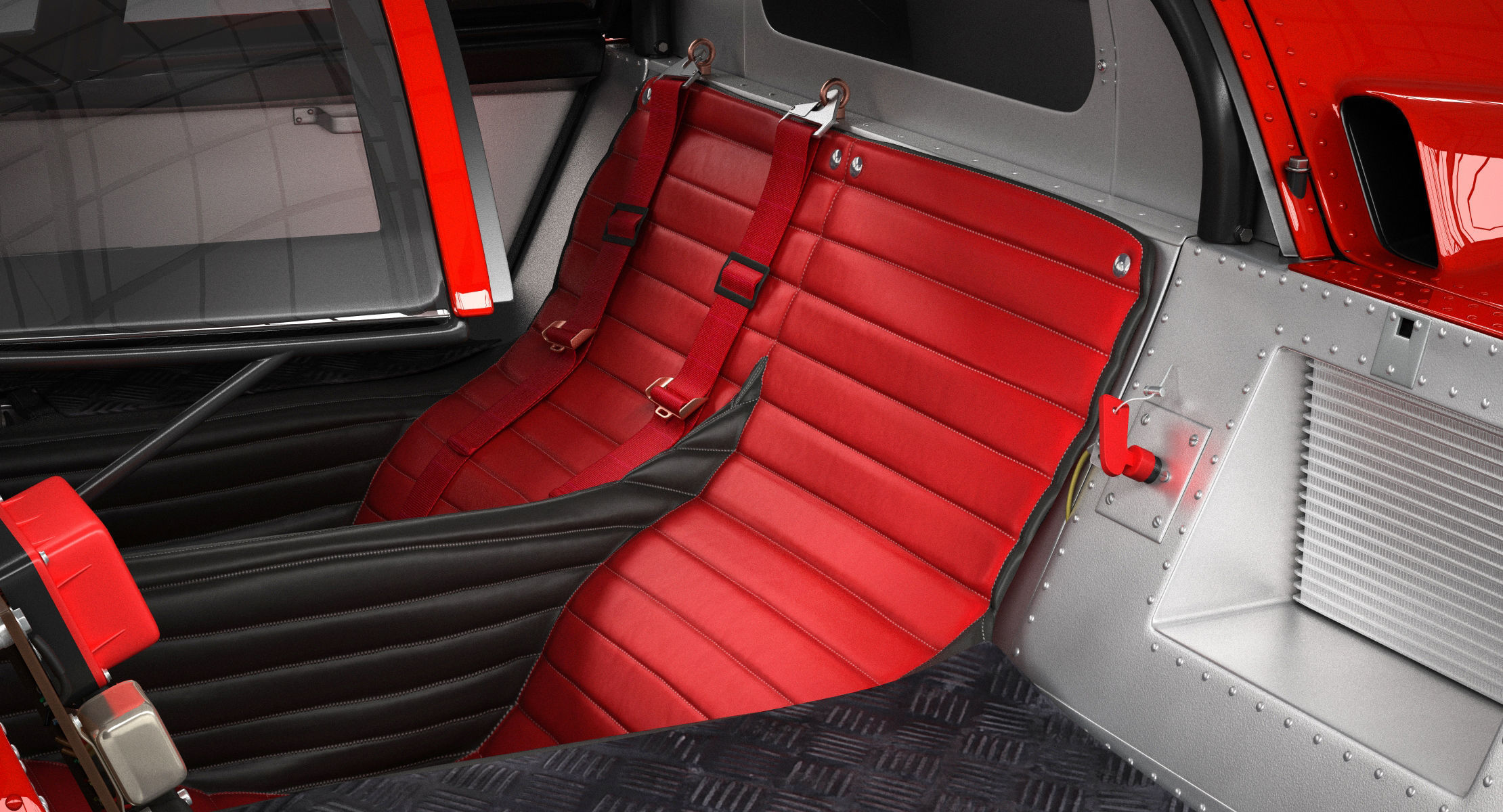 Ferrari 312 P Berlinetta 0868 - Modern 3D model_70