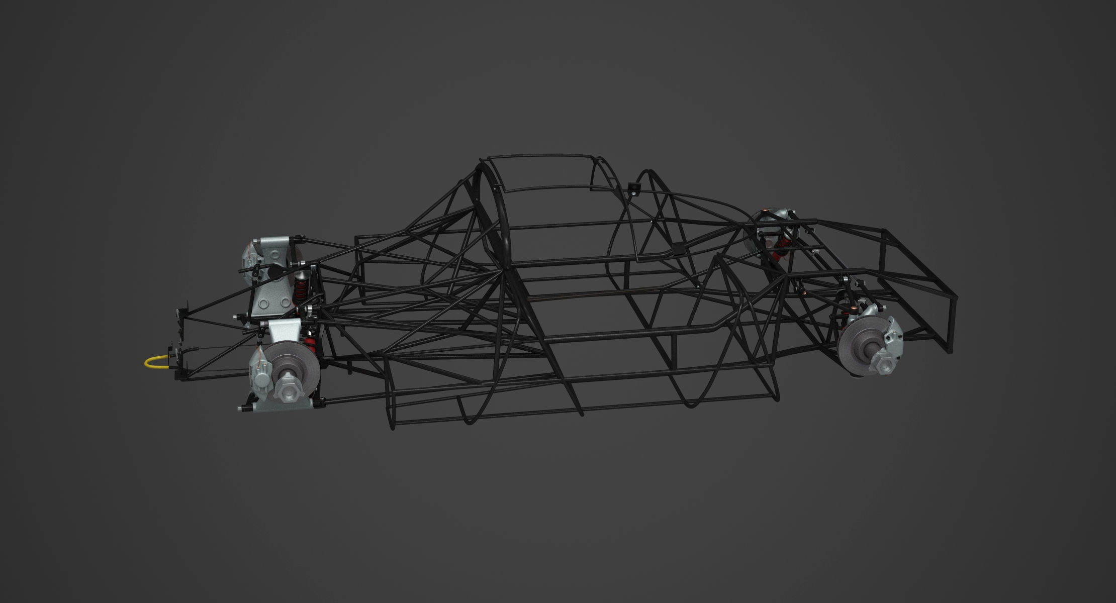 Ferrari 312 P Berlinetta 0868 - Modern 3D model_115