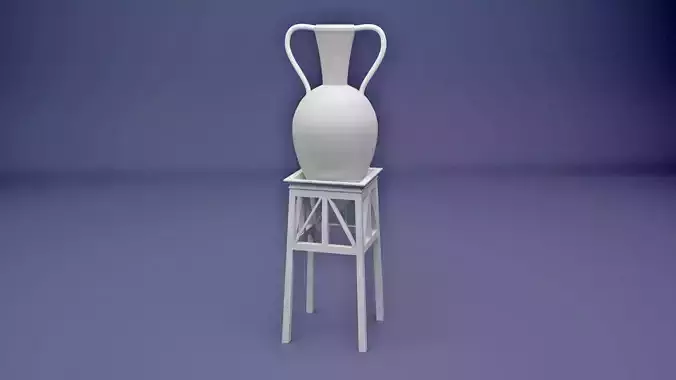 ancient Egyptian pot  3D print model
