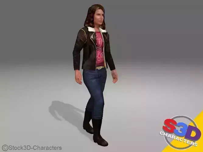 Teenager Monica Rigged