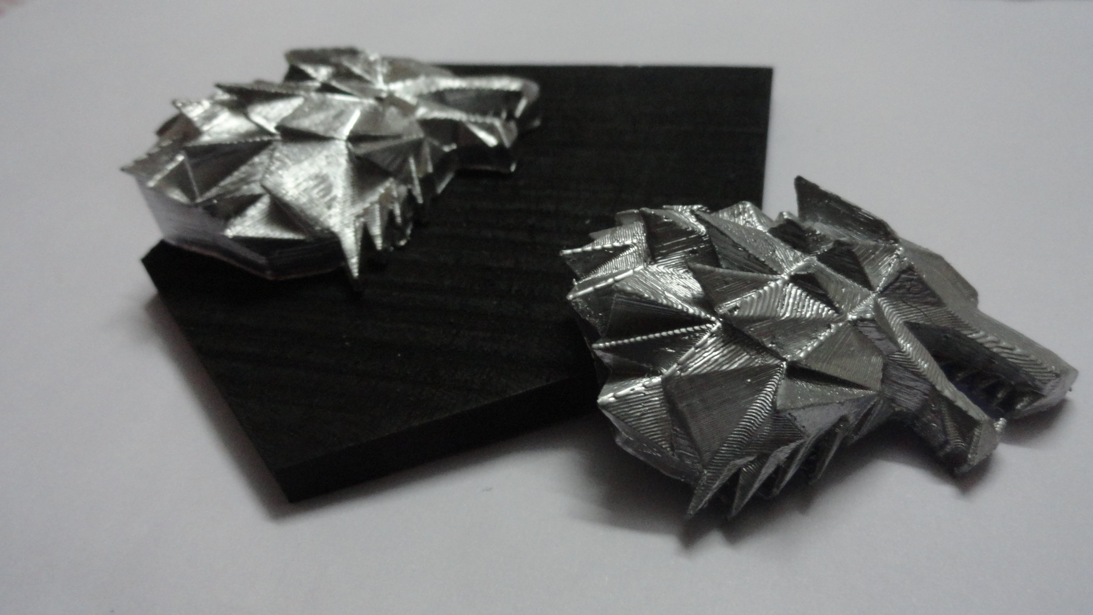 House Stark Sigil low poly 3D print model_3