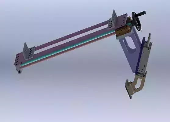 Fine tuning retaining mechanism