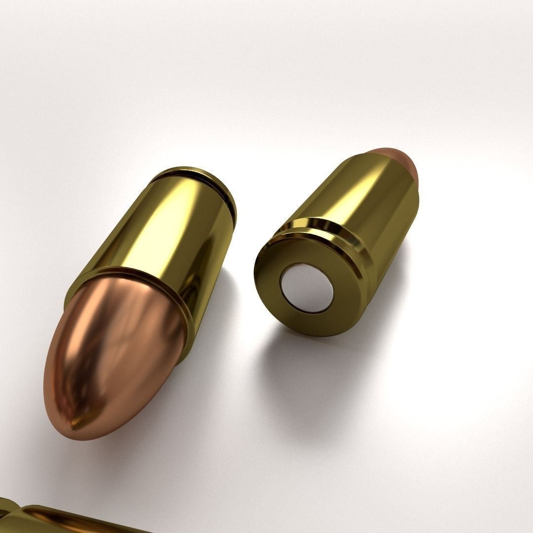 Ammunition 9mm Parabellum 3D model_2
