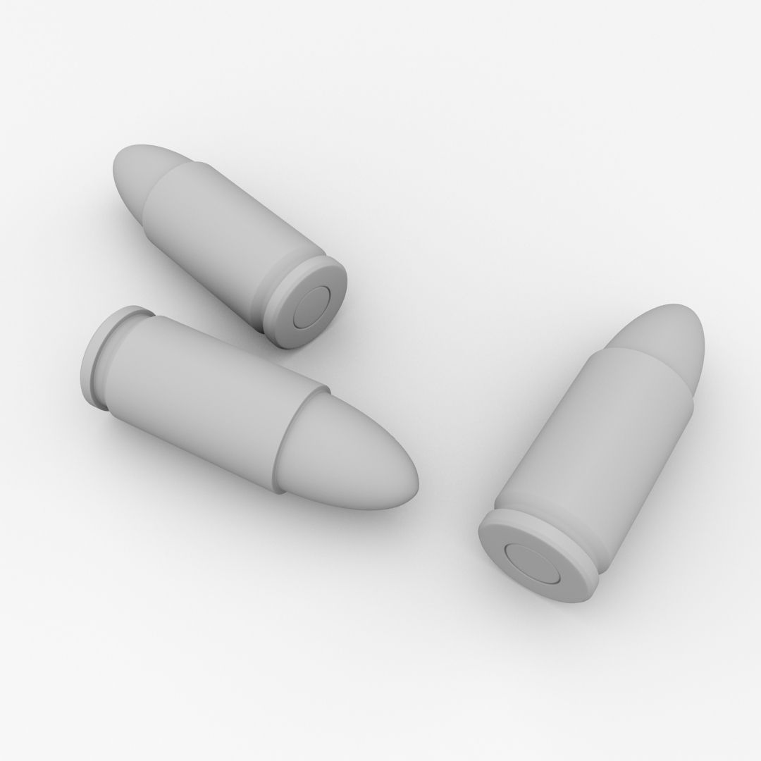 Ammunition 9mm Parabellum 3D model_3