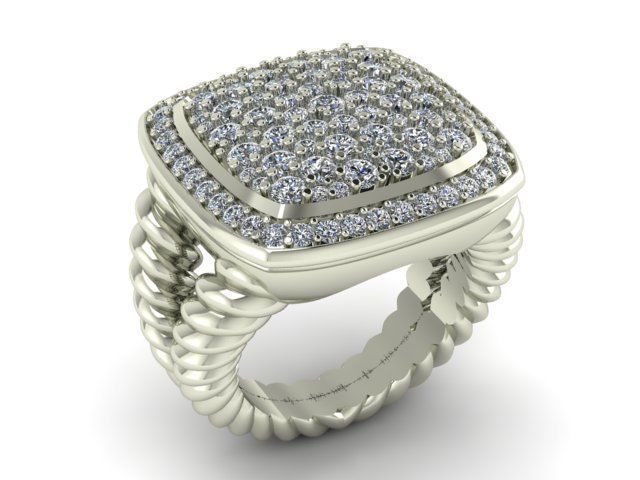 Ring T00867 3D print model_1