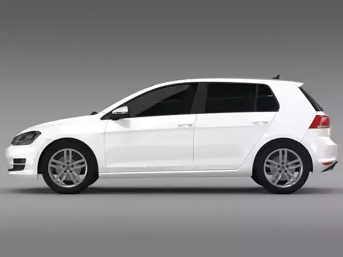 VW Golf TDI 4MOTION 5d Typ 5G 2012