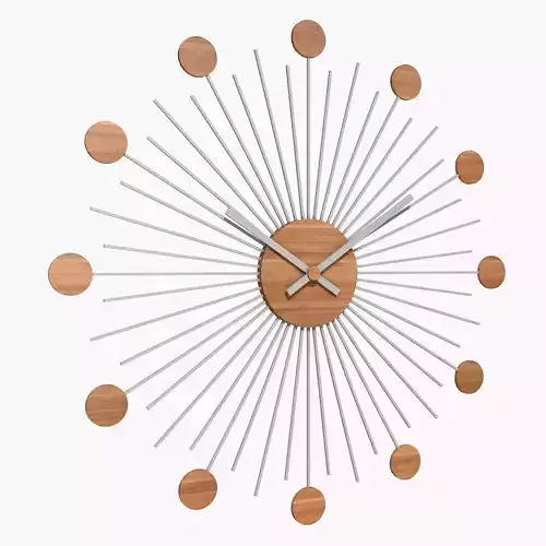 Classy Wooden Wall Clock