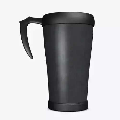 Black Travel Mug