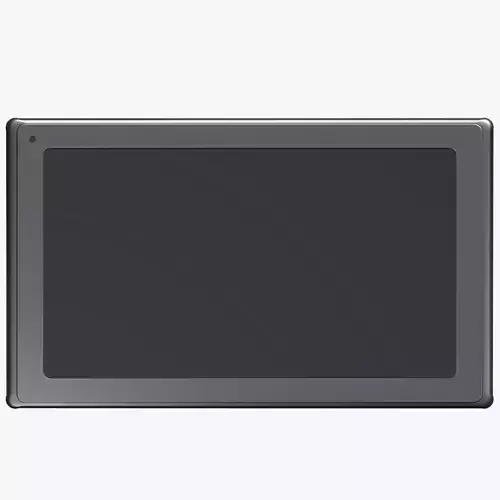 Black Tablet Low-poly 3D model
