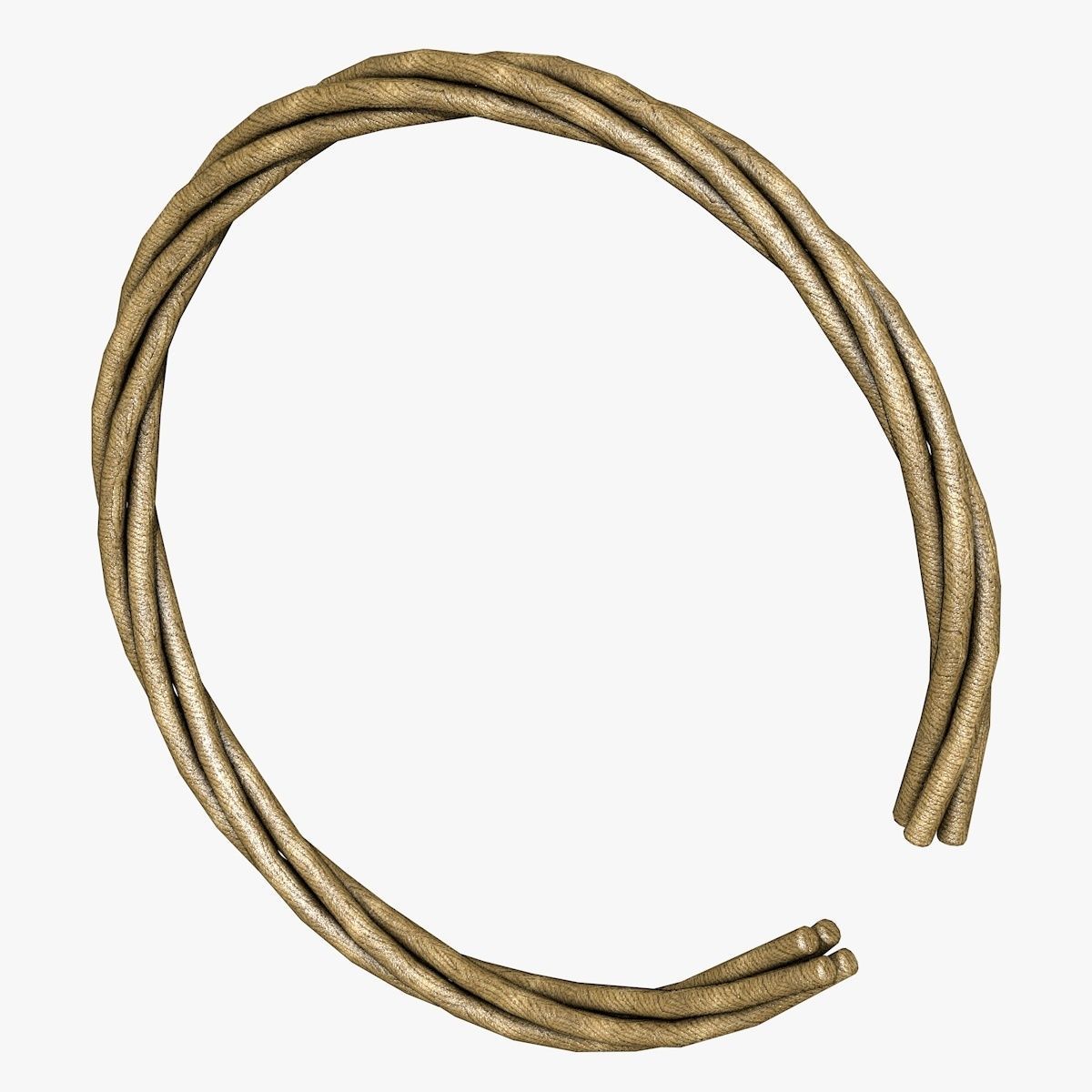 4 Different Rope Models  3D model_27