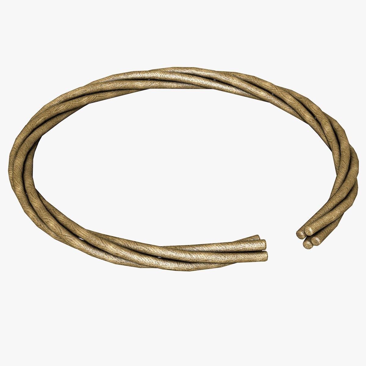 4 Different Rope Models  3D model_28