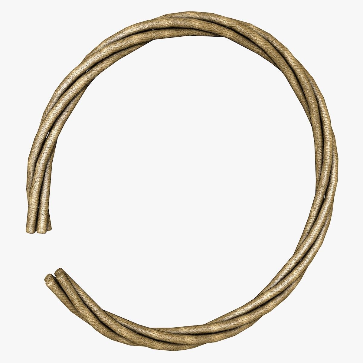 4 Different Rope Models  3D model_29