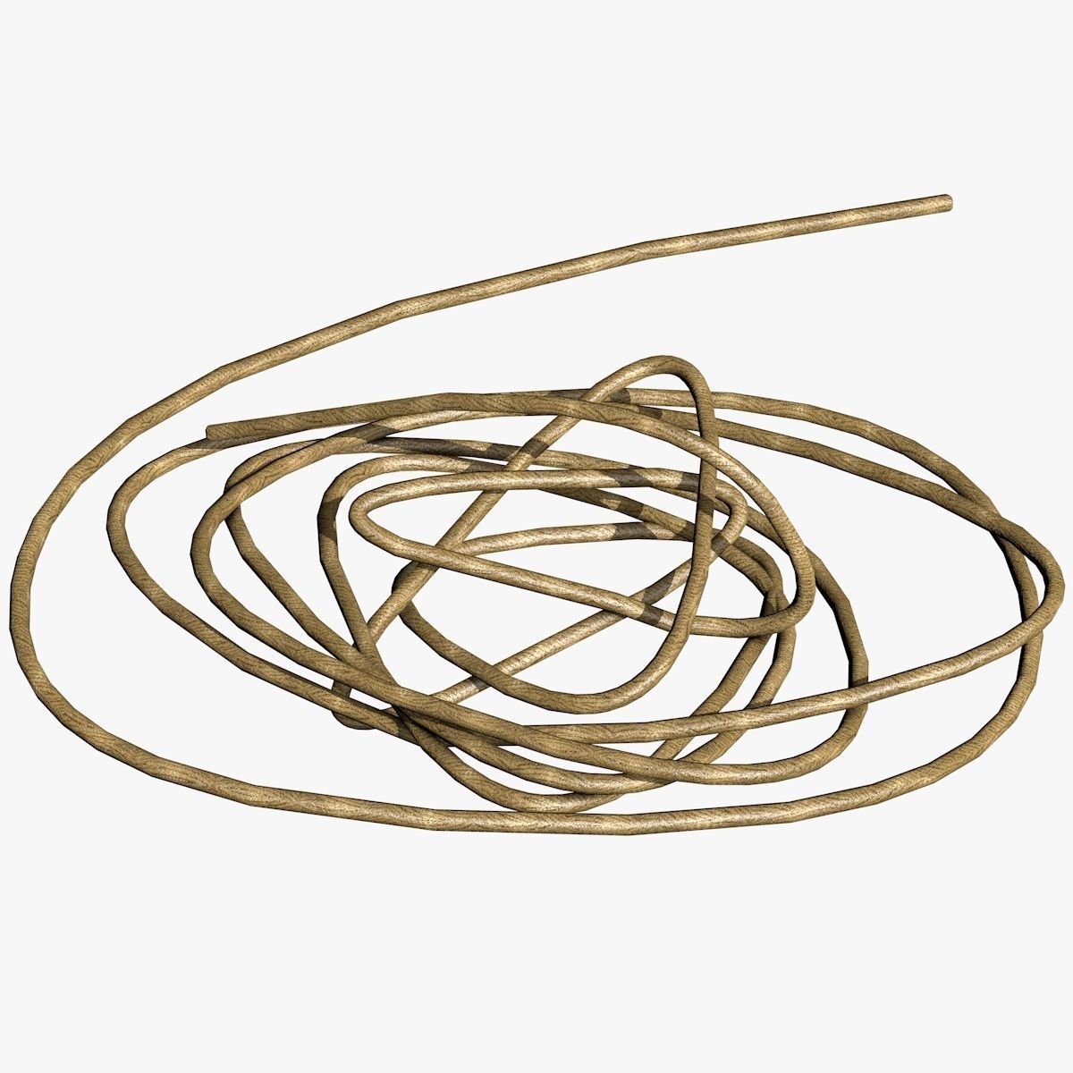 4 Different Rope Models  3D model_16